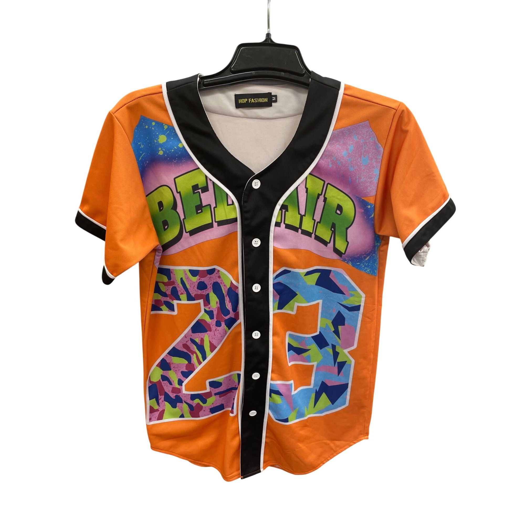 Other Hop Fashion Bel-Air 23 womans orange green Jersey Size M S Size M / US 6-8 / IT 42-44 - 1 Thumbnail