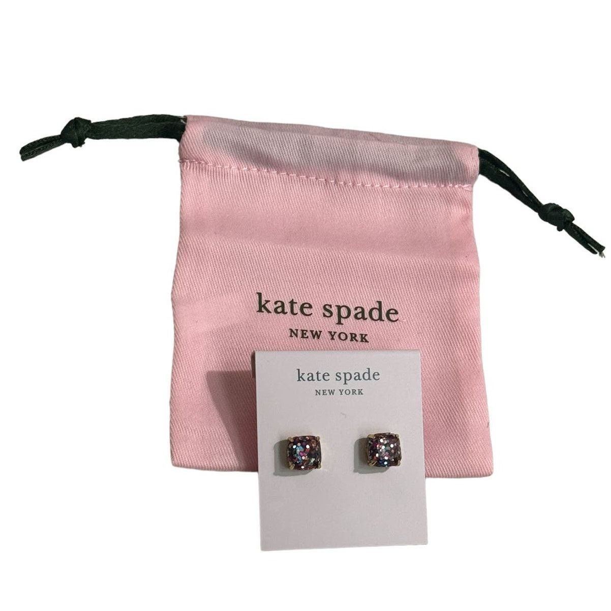 Kate Spade Kate Spade New York Mini Small Square Studs Earrings Multi Size ONE SIZE - 2 Thumbnail