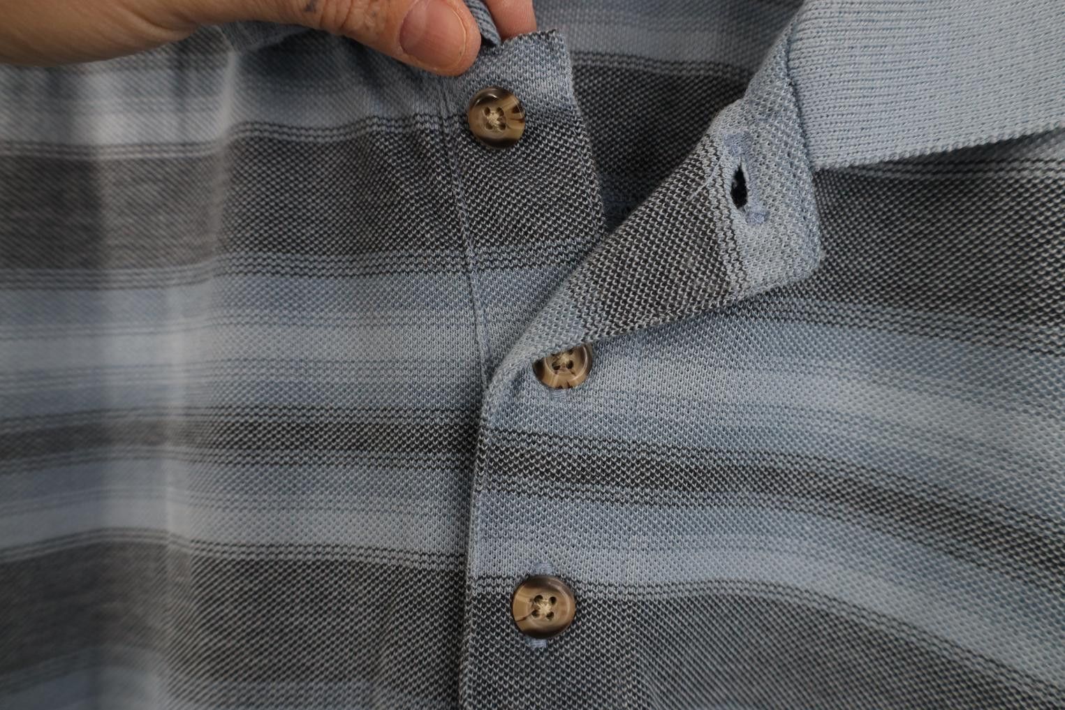Vintage Vintage 90s Streetwear Block Collared Pullover Polo Shirt Size US XL / EU 56 / 4 - 6 Thumbnail