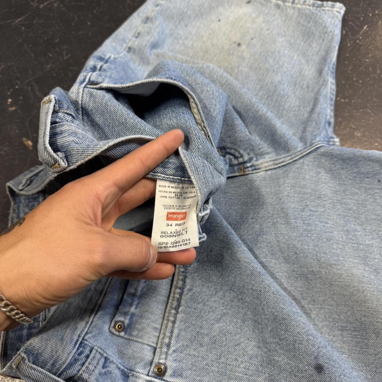 Wrangler Vintage Wrangler Light Wash Jorts Size US 32 / EU 48 - 7 Thumbnail