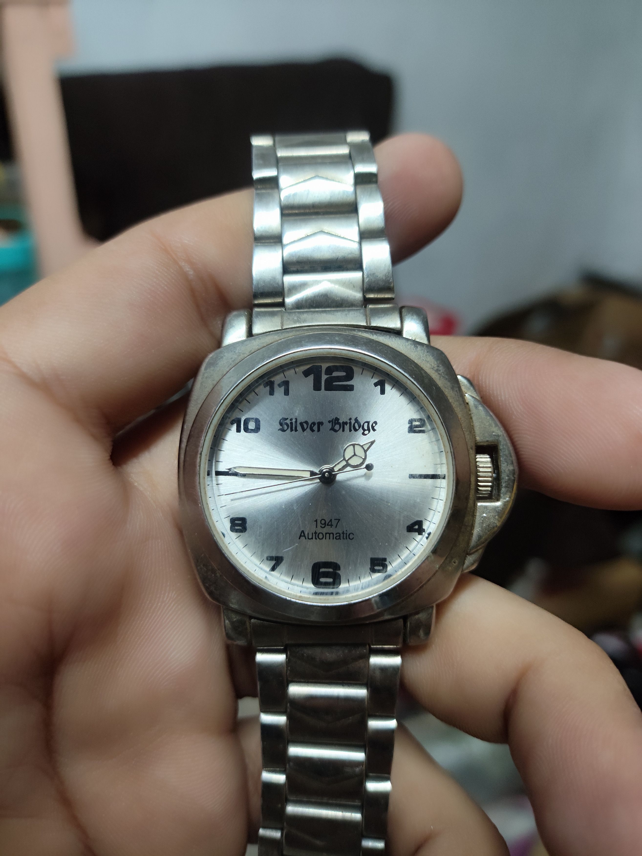 Vintage Vintage 💥 Silver Bridge Watch. Engine JAPAN MOVEMENT Size ONE SIZE - 2 Thumbnail