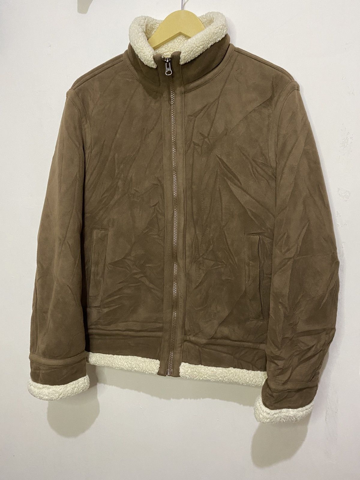 If Six Was Nine × Japanese Brand × Le Grande Bleu (L.G.B.) Japanese Brand Uniqlo ifsixwasnine Style Sherpa Jacket Size US M / EU 48-50 / 2 - 3 Thumbnail