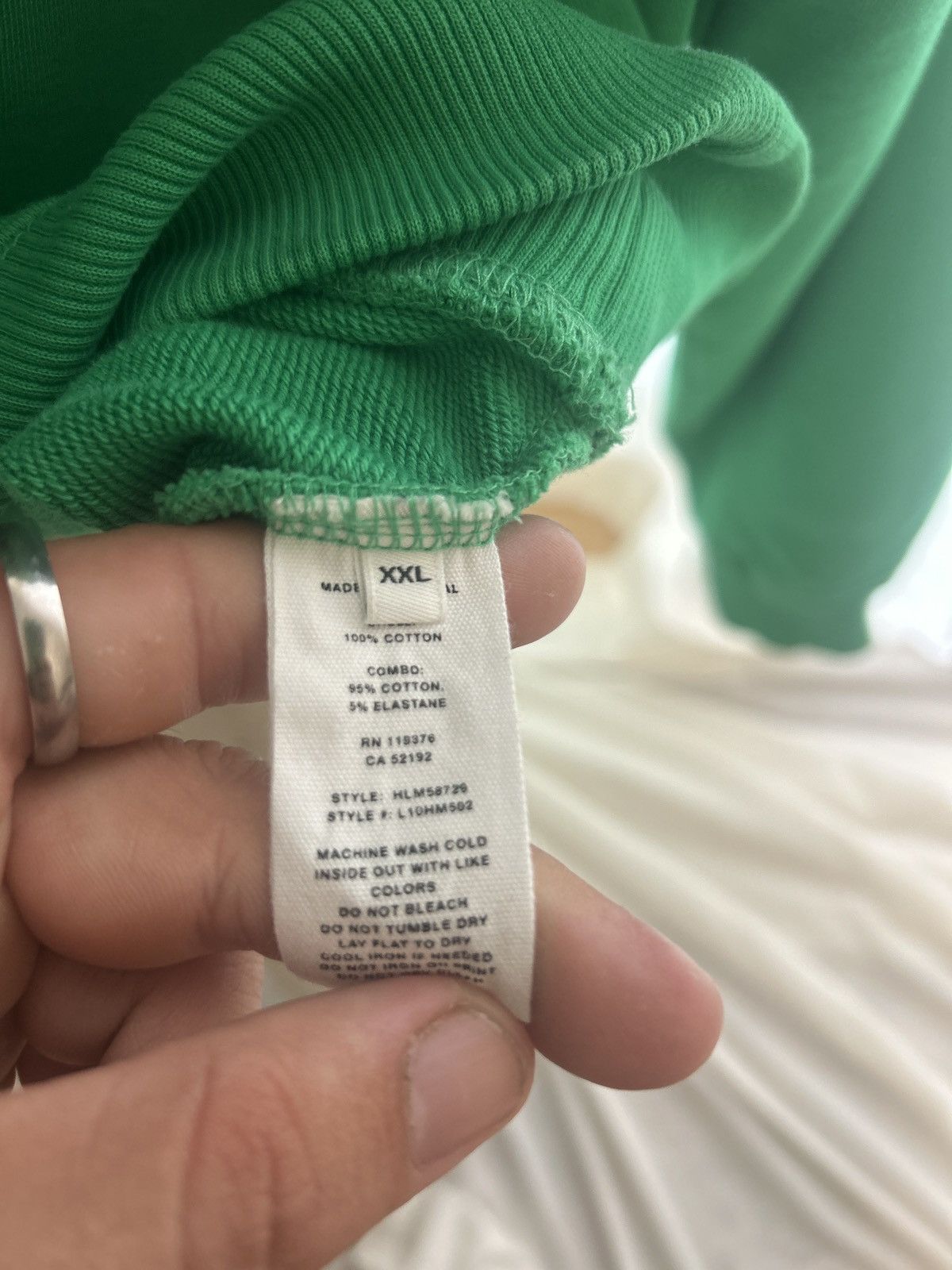 Helmut Lang Helmut Lang Hoodie Size US XXL / EU 58 / 5 - 3 Thumbnail