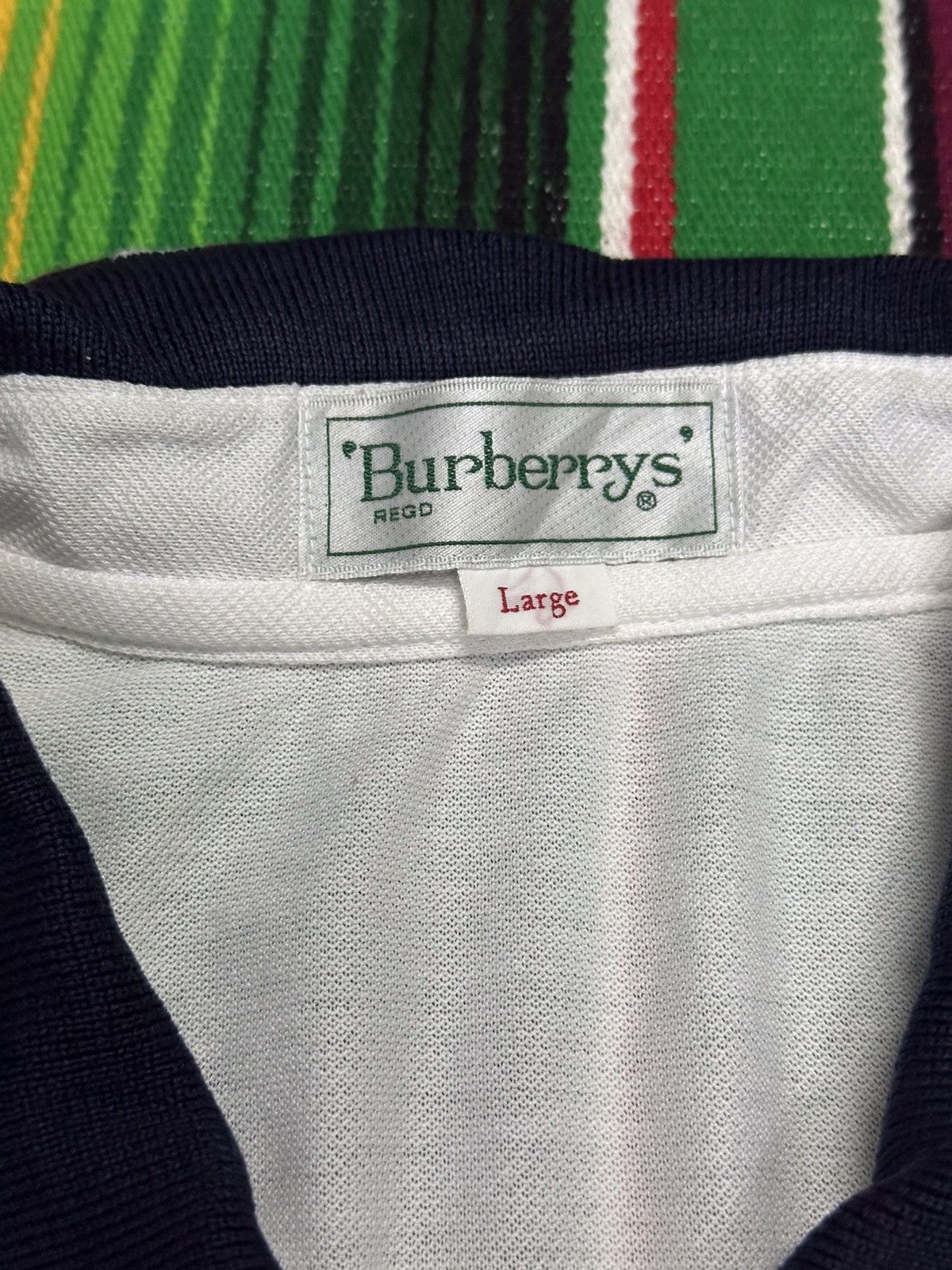 Burberry Burberry Long Sleeve Rainbow 🎌💥 Size US M / EU 48-50 / 2 - 13 Thumbnail
