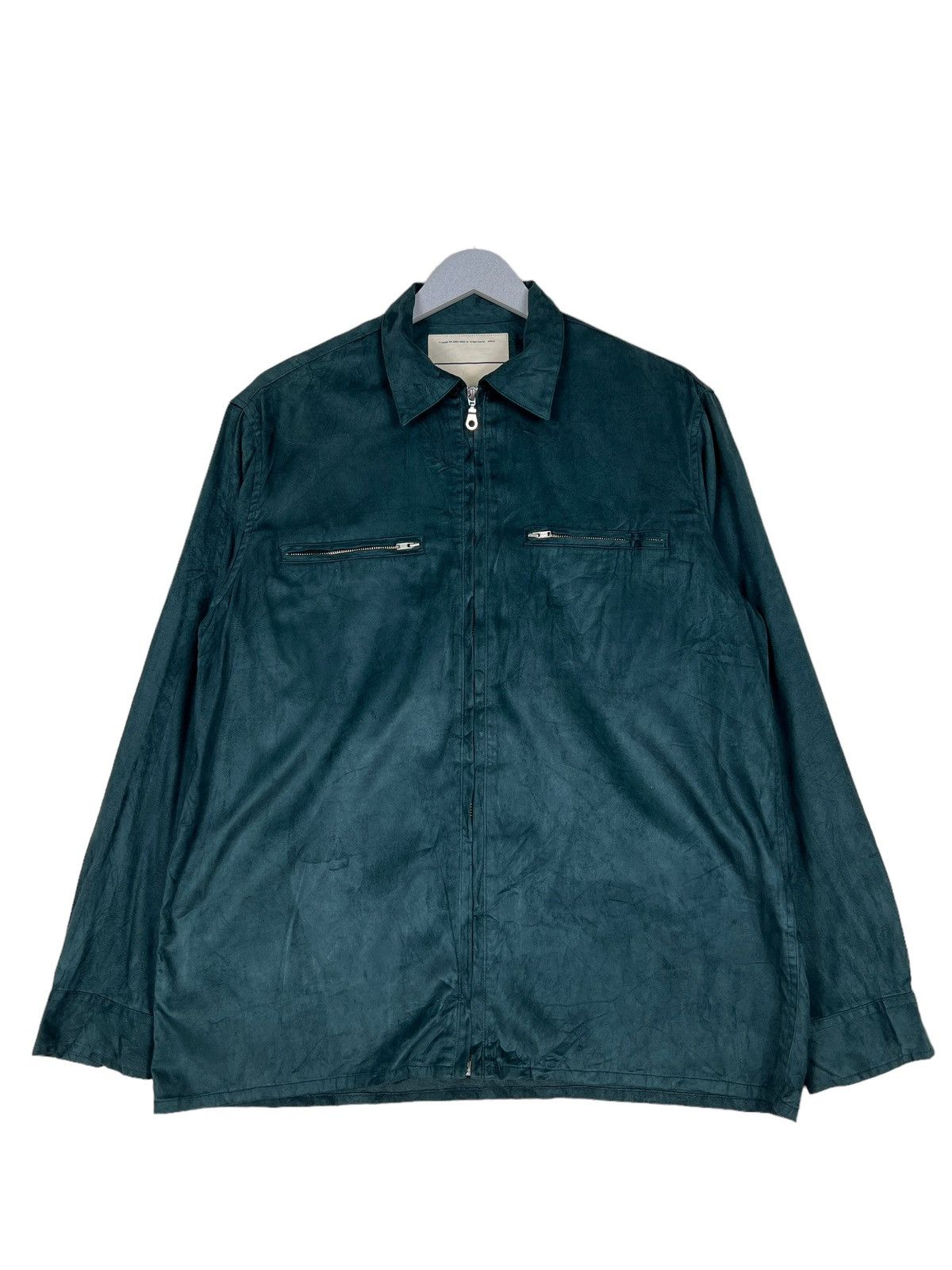 Japanese Brand 🔥 MADE BY WISLOM OVERGARMENTS ZIPPER JACKET Size US M / EU 48-50 / 2 - 2 Thumbnail