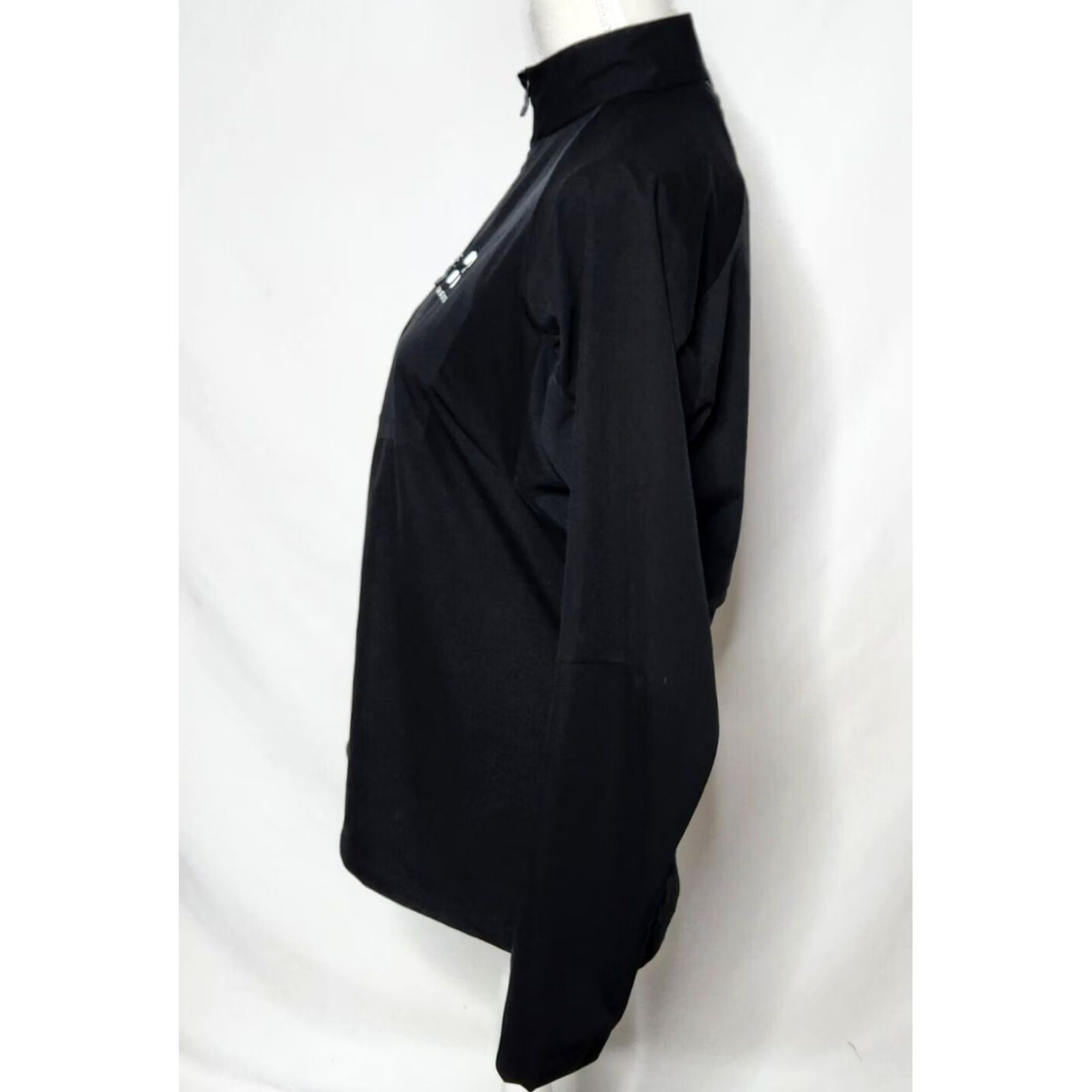 Vintage Haglöfs Womens L Pace Windbreaker Jacket Full Zip Lightweight Black Zip Pocket Size L / US 10 / IT 46 - 2 Thumbnail