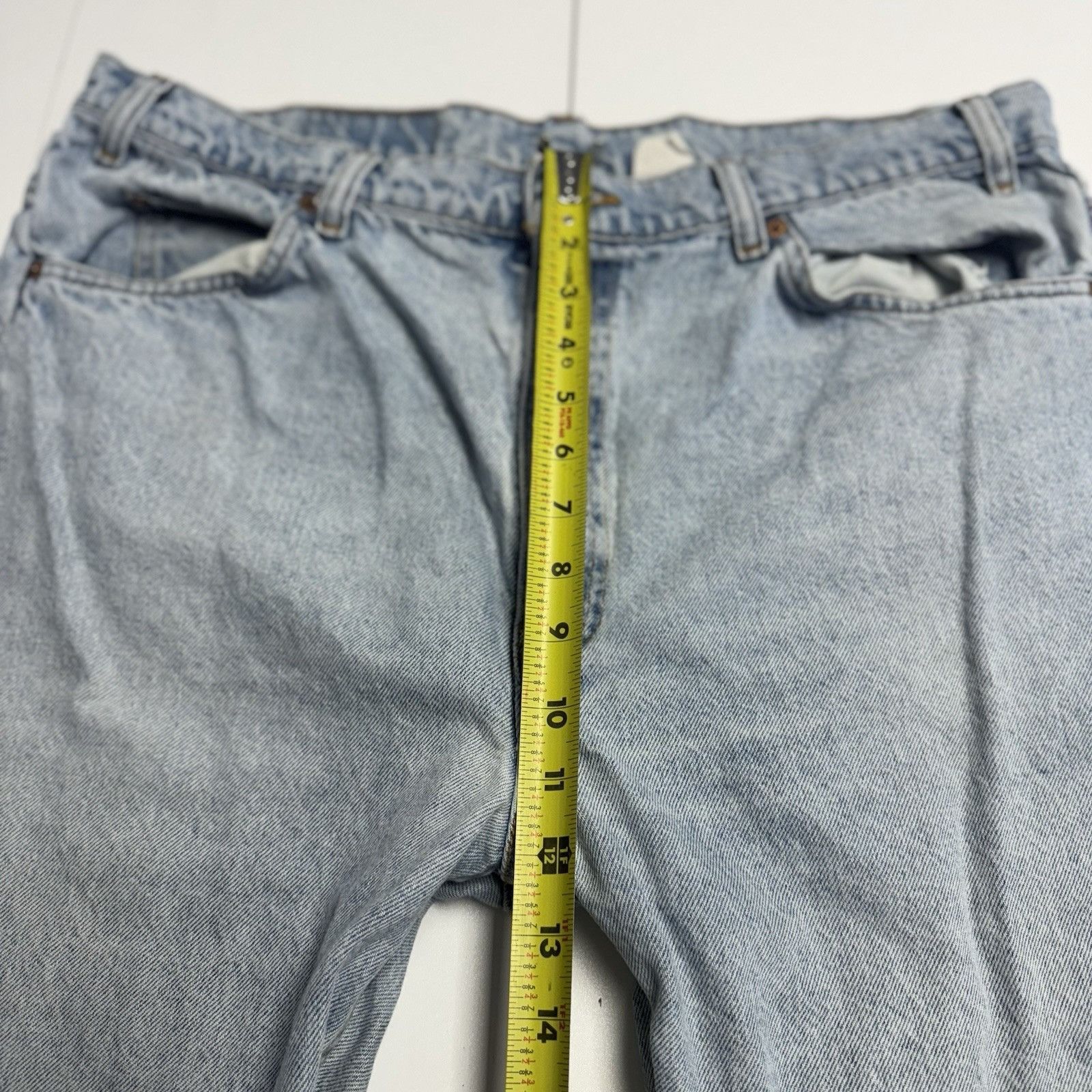 Levi's Vintage Levi's 505 Orange Tab Jeans Mens 40x30 (38x29) Light Size US 40 / EU 56 - 11 Thumbnail
