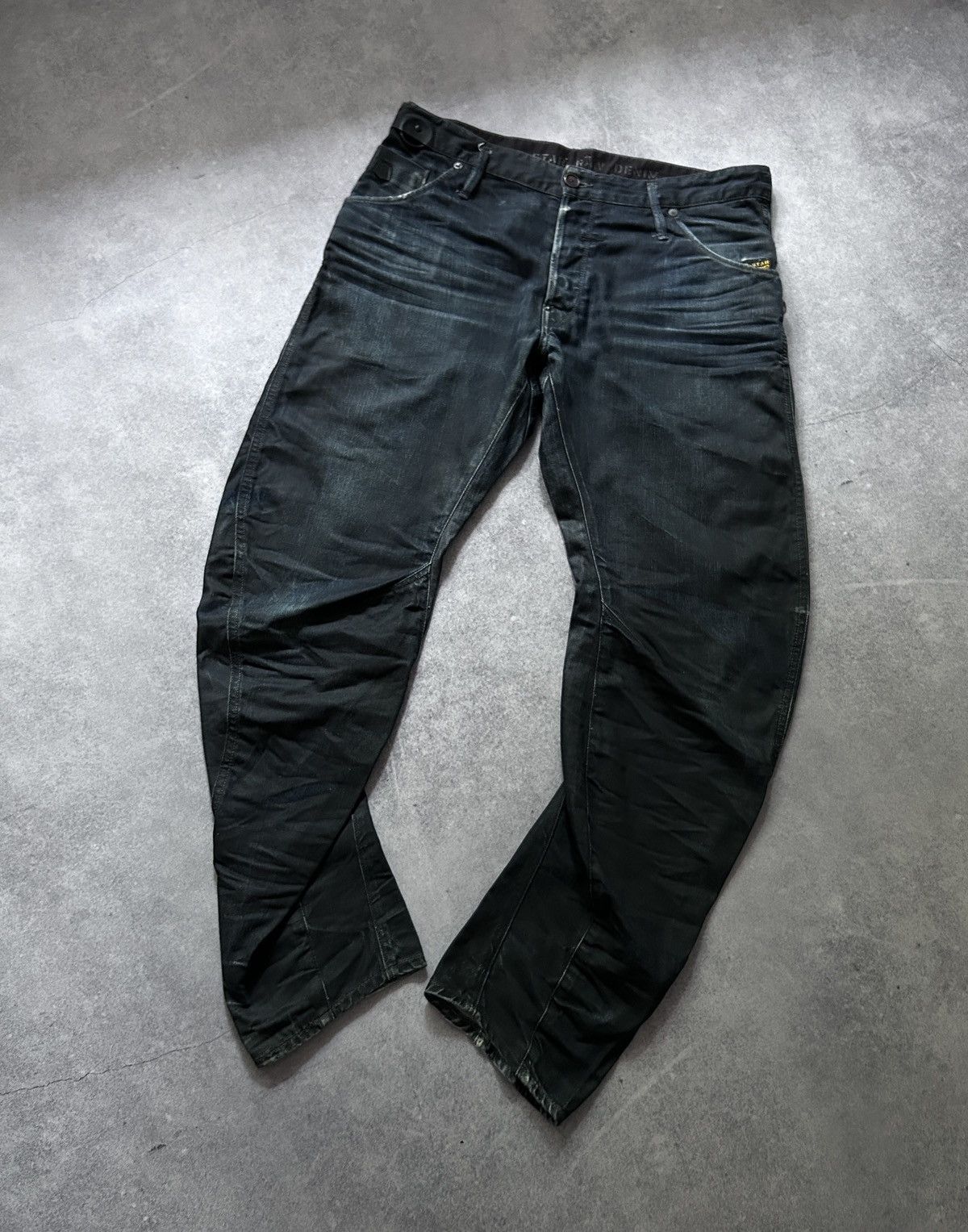 G-Star G-Star Raw NEW RILEY 3D LOOSE TAPERED Biker jeans Size US 34 / EU 50 - 2 Thumbnail