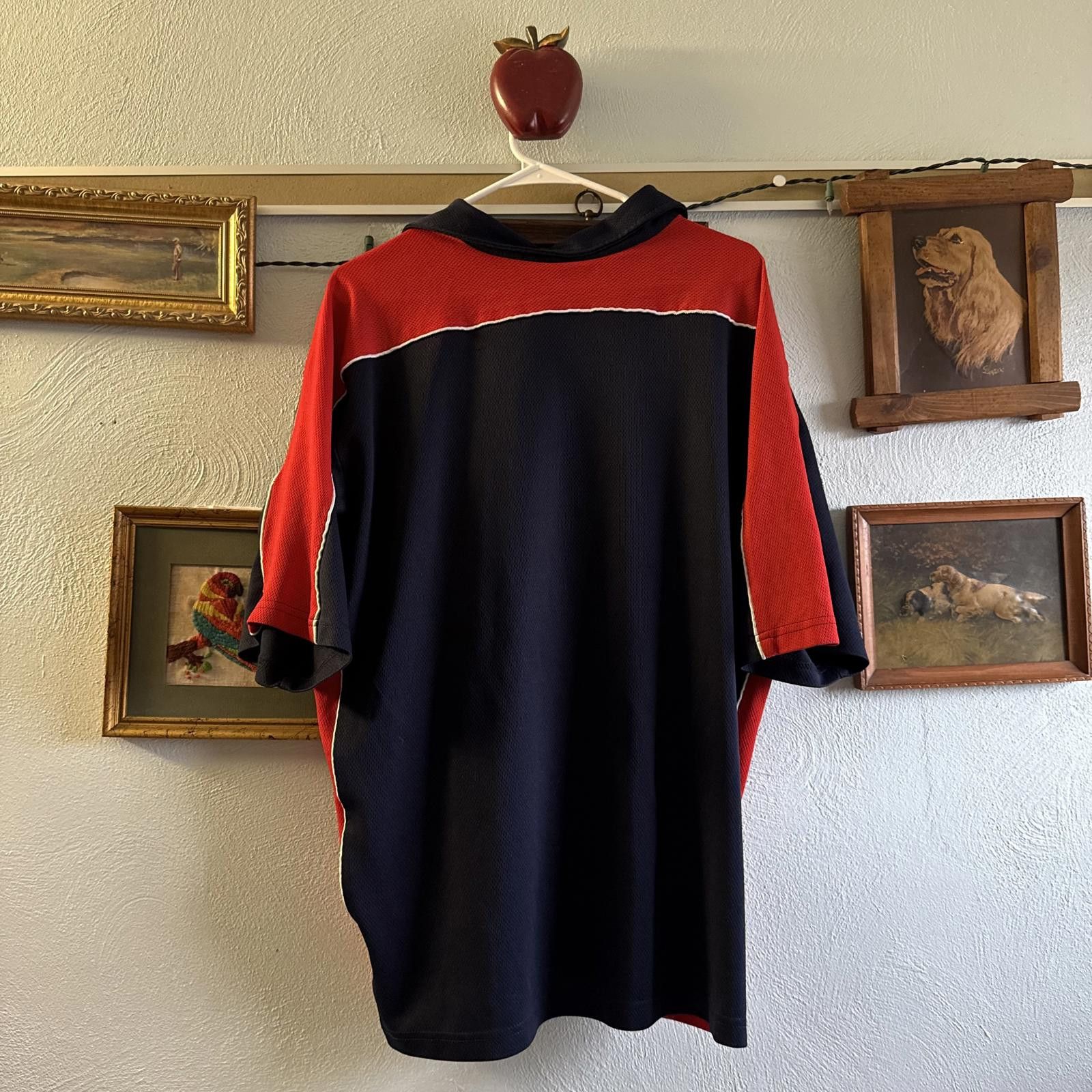 Converse Vintage Converse Quarter Zip Polo Golf Shirt Size US XL / EU 56 / 4 - 2 Thumbnail