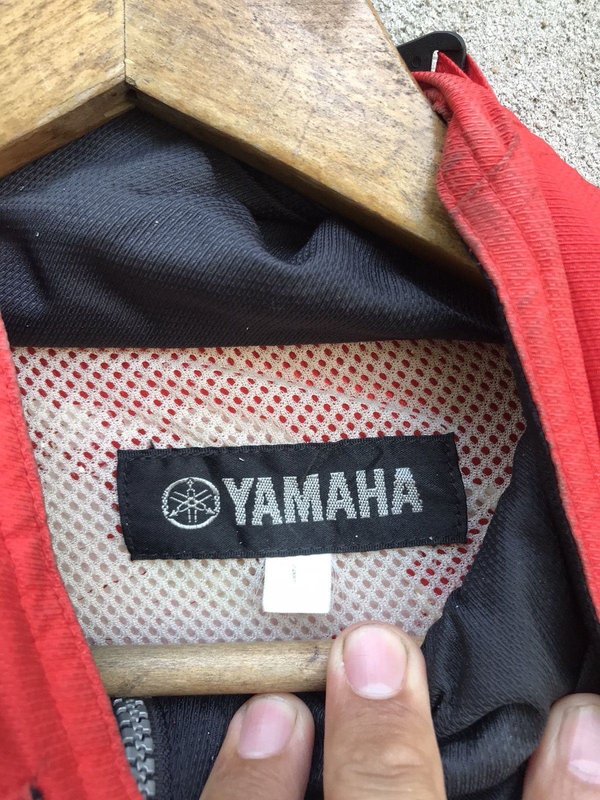 Vintage × Yamaha RARE YAMAHA RACING JACKET CYBER TEX RIDER SUN FADED Size US L / EU 52-54 / 3 - 10 Thumbnail