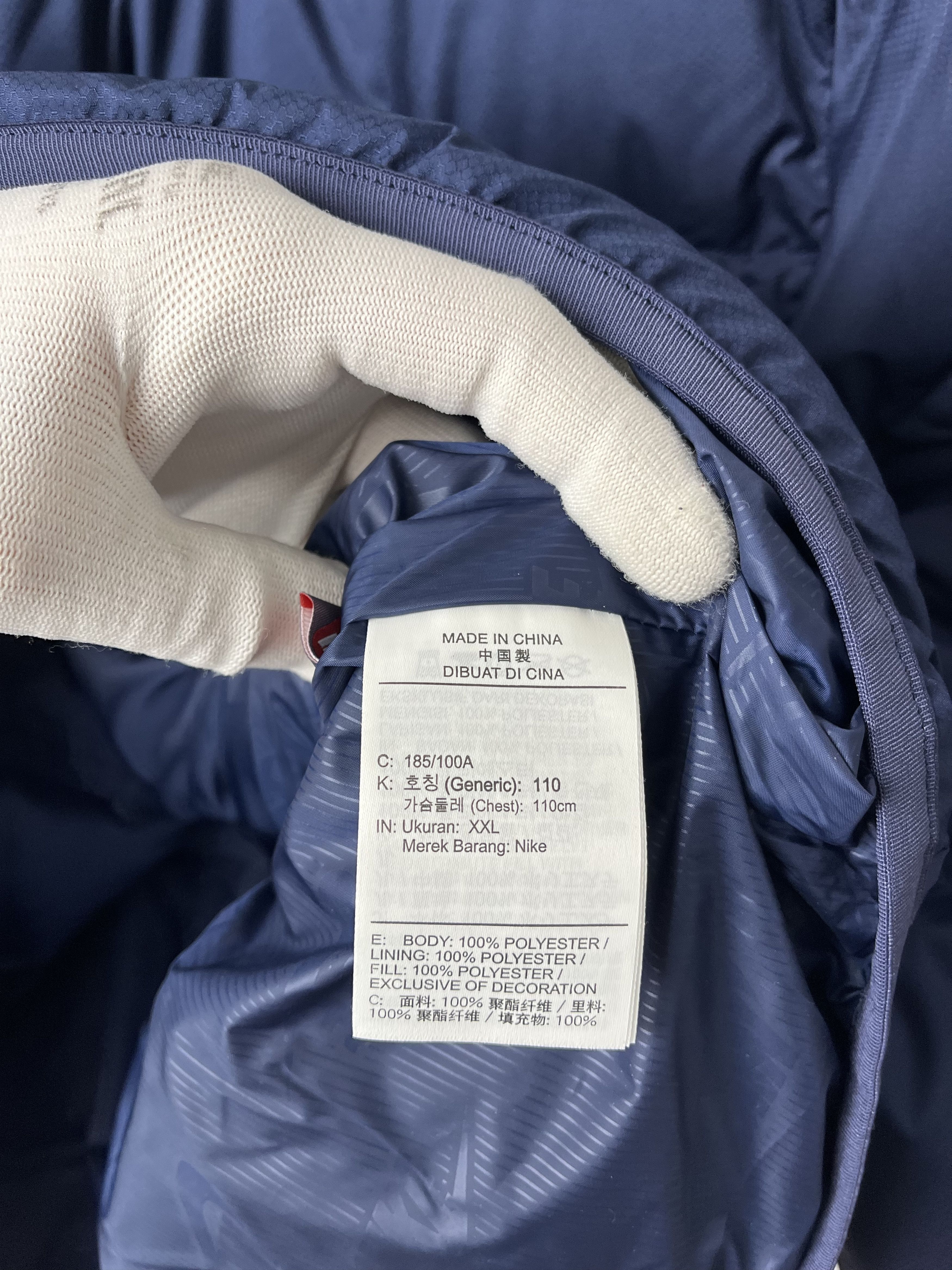 Nike Down Jacket Nike Sportswear Club Size US XL / EU 56 / 4 - 7 Thumbnail