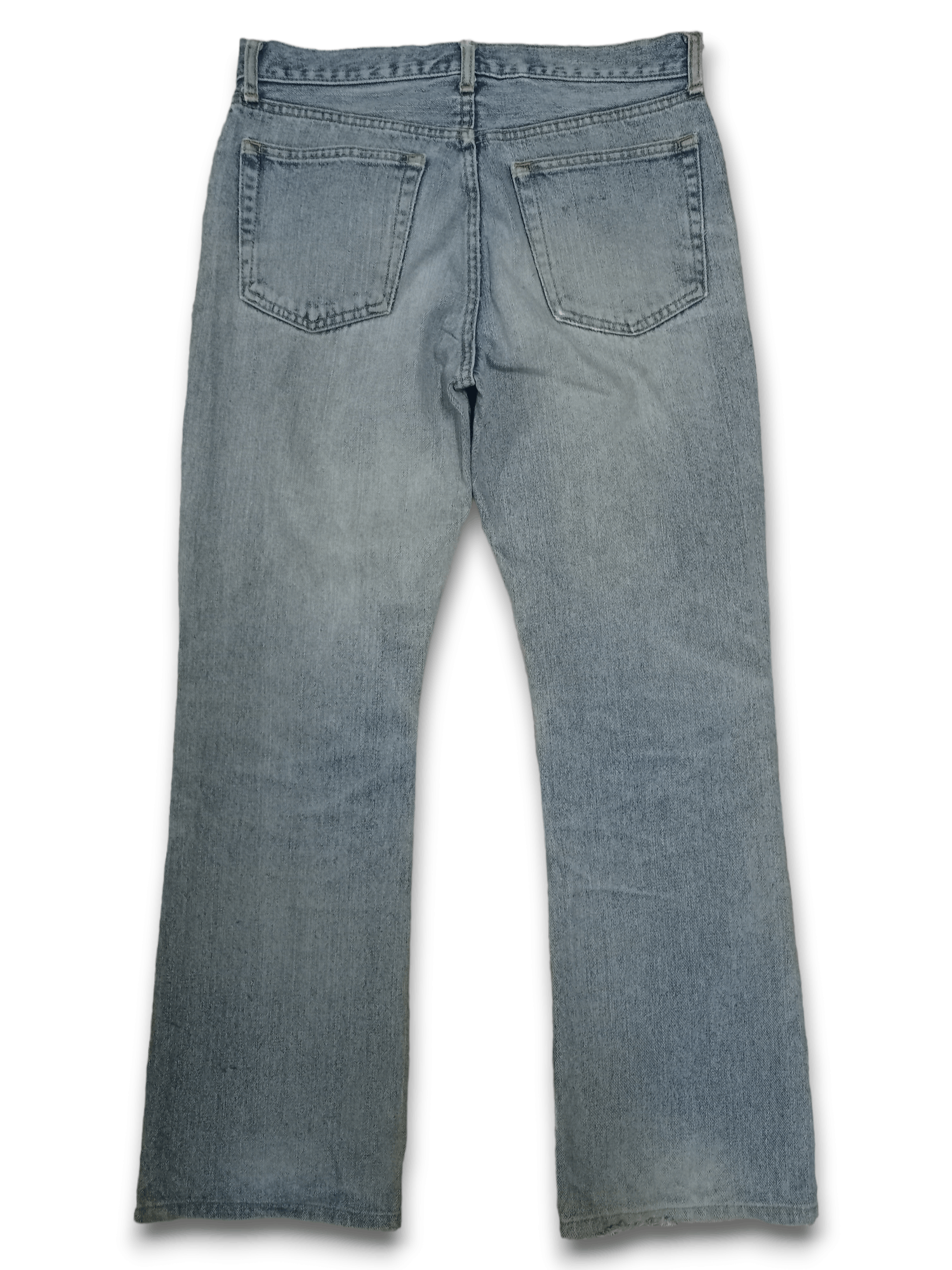Japanese Brand × Uniqlo Vintage Japanese Uniqlo Blue Wash Bootcut Jeans Size US 30 / EU 46 - 2 Thumbnail
