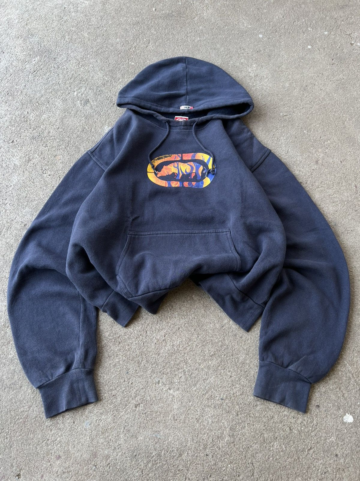 Ecko Unltd. Faded Ecko Red Boxy Hoodie Size US M / EU 48-50 / 2 - 1 Thumbnail