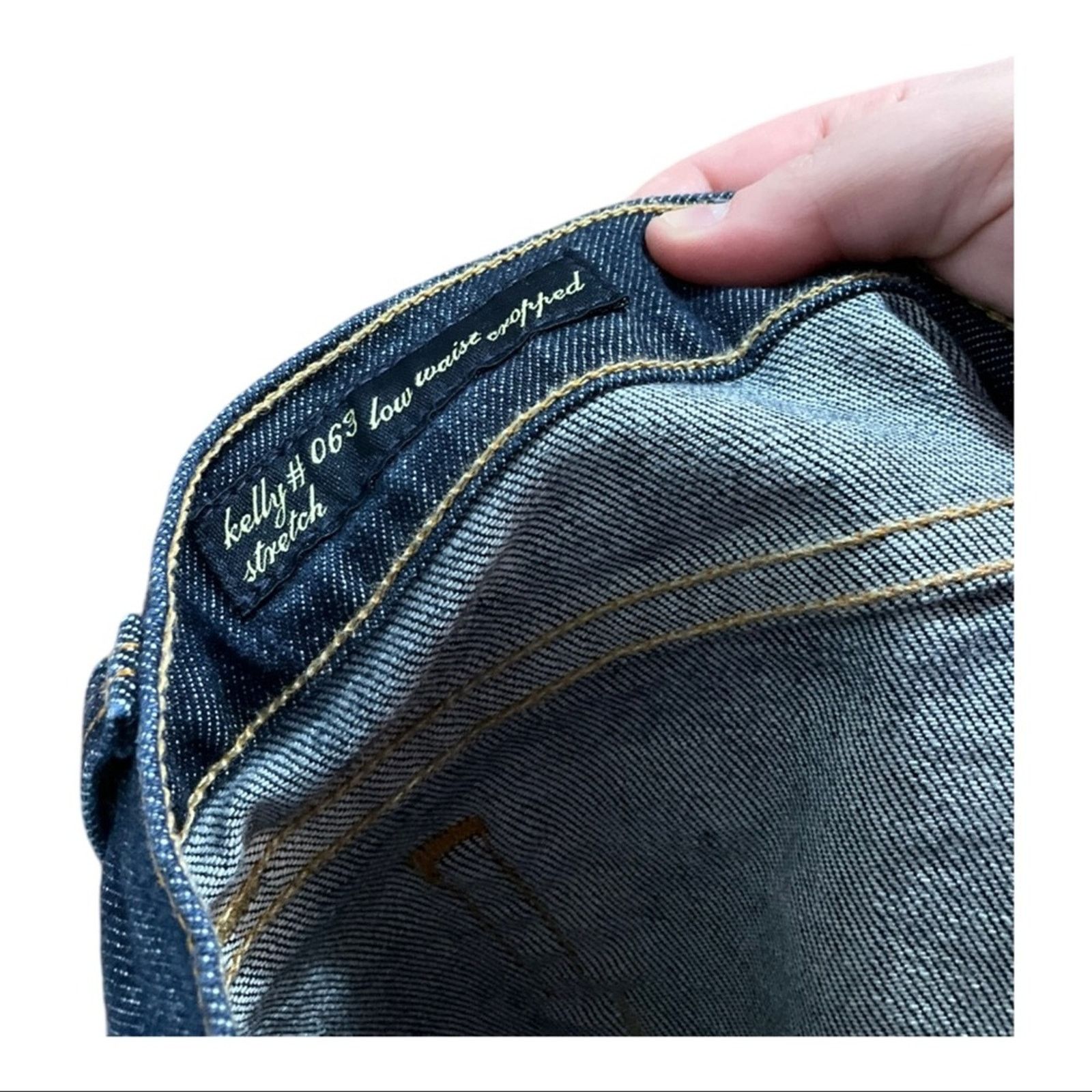 Citizen Y2K Citizens of Humanity Kelly low waist cropped jeans Size 31" - 4 Thumbnail