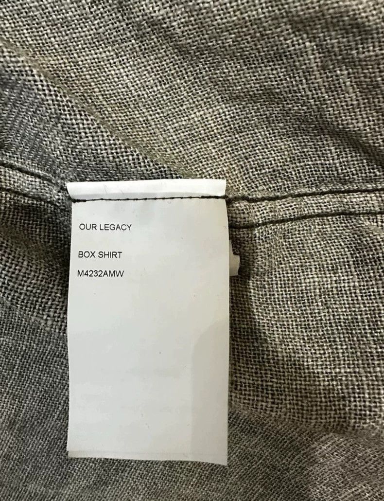 Our Legacy Our Legacy size48 Flax shirt Size US M / EU 48-50 / 2 - 5 Thumbnail