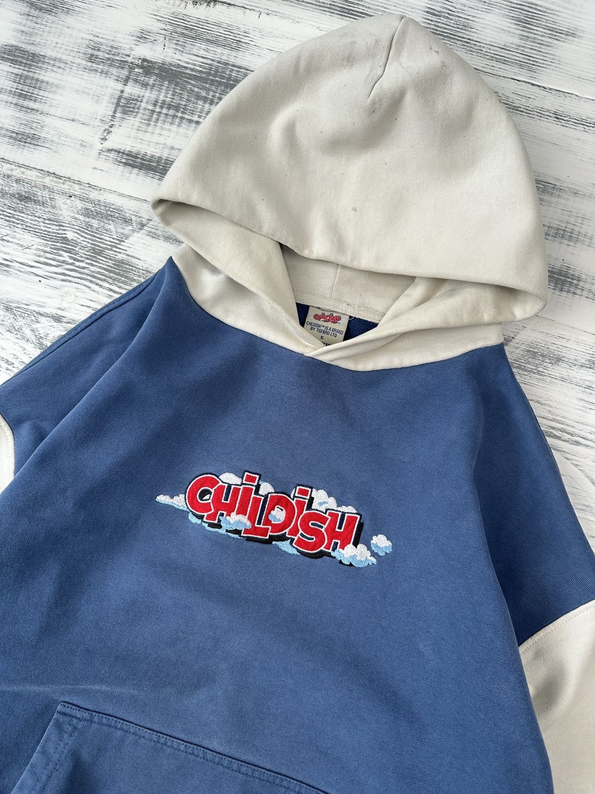 CHILDS CHILDISH Hoodie Boxy Fit TGF Skate Gang Park Logo Y2K Size US S / EU 44-46 / 1 - 3 Thumbnail
