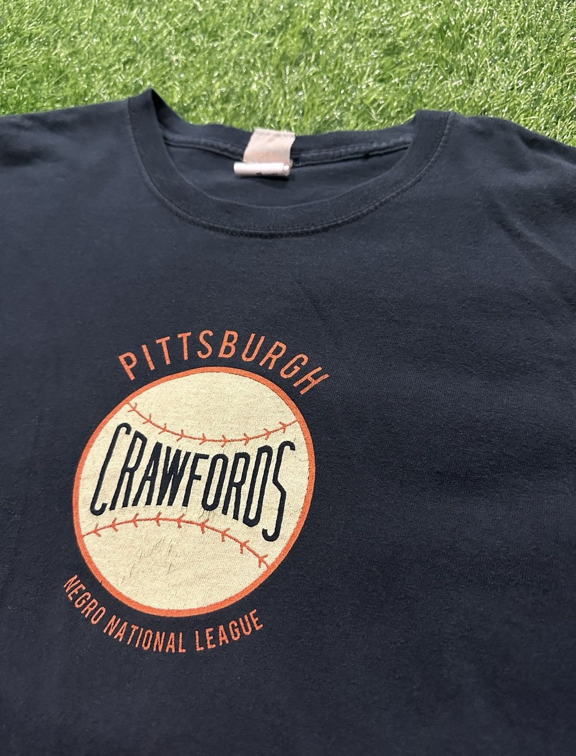Vintage Pittsburgh Crawfords Baseball Tee Shirt Size XL Size US XL / EU 56 / 4 - 2 Thumbnail