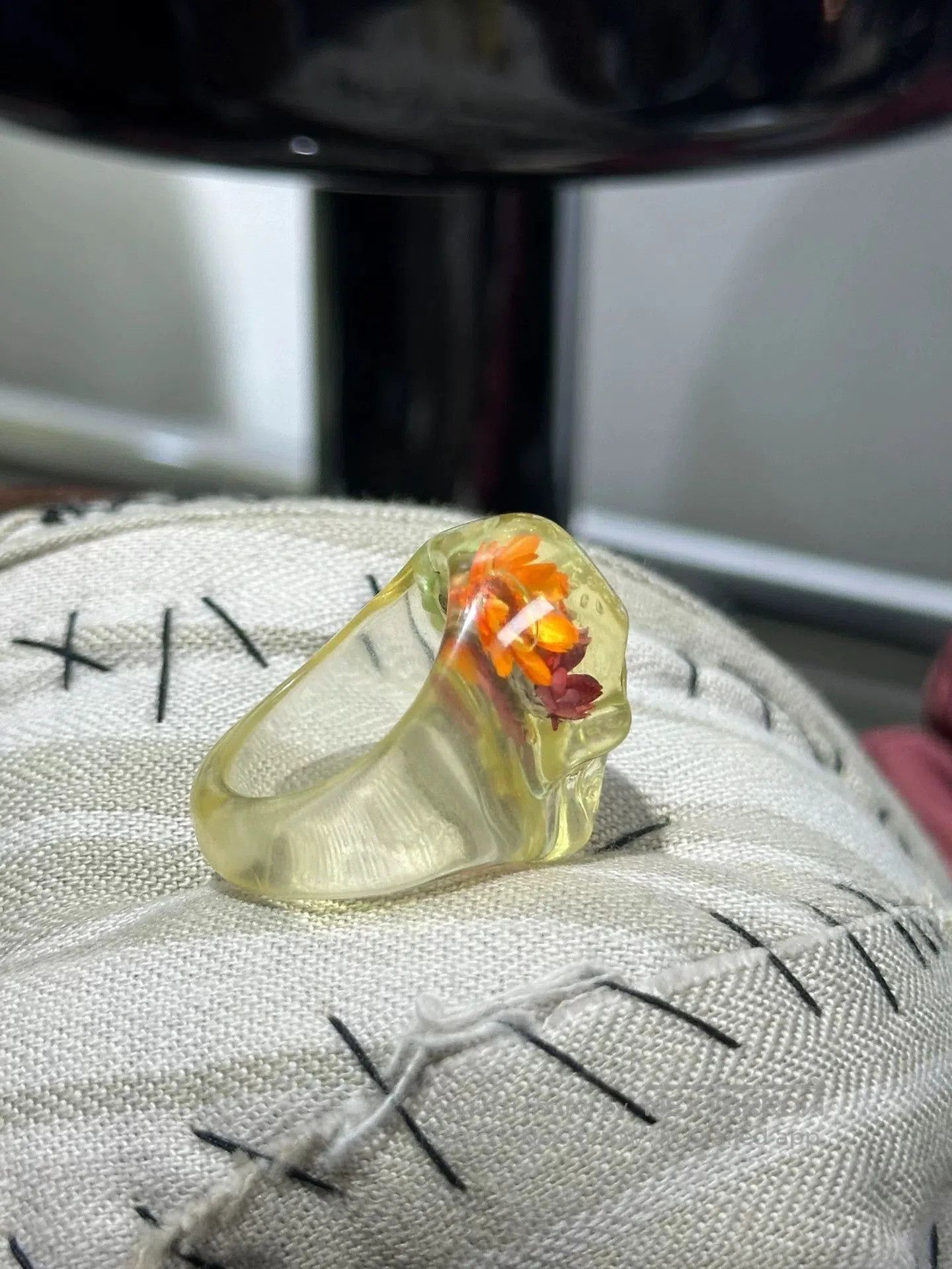 Comme des Garcons beautiful resin skull ring 15号. Size ONE SIZE - 4 Thumbnail