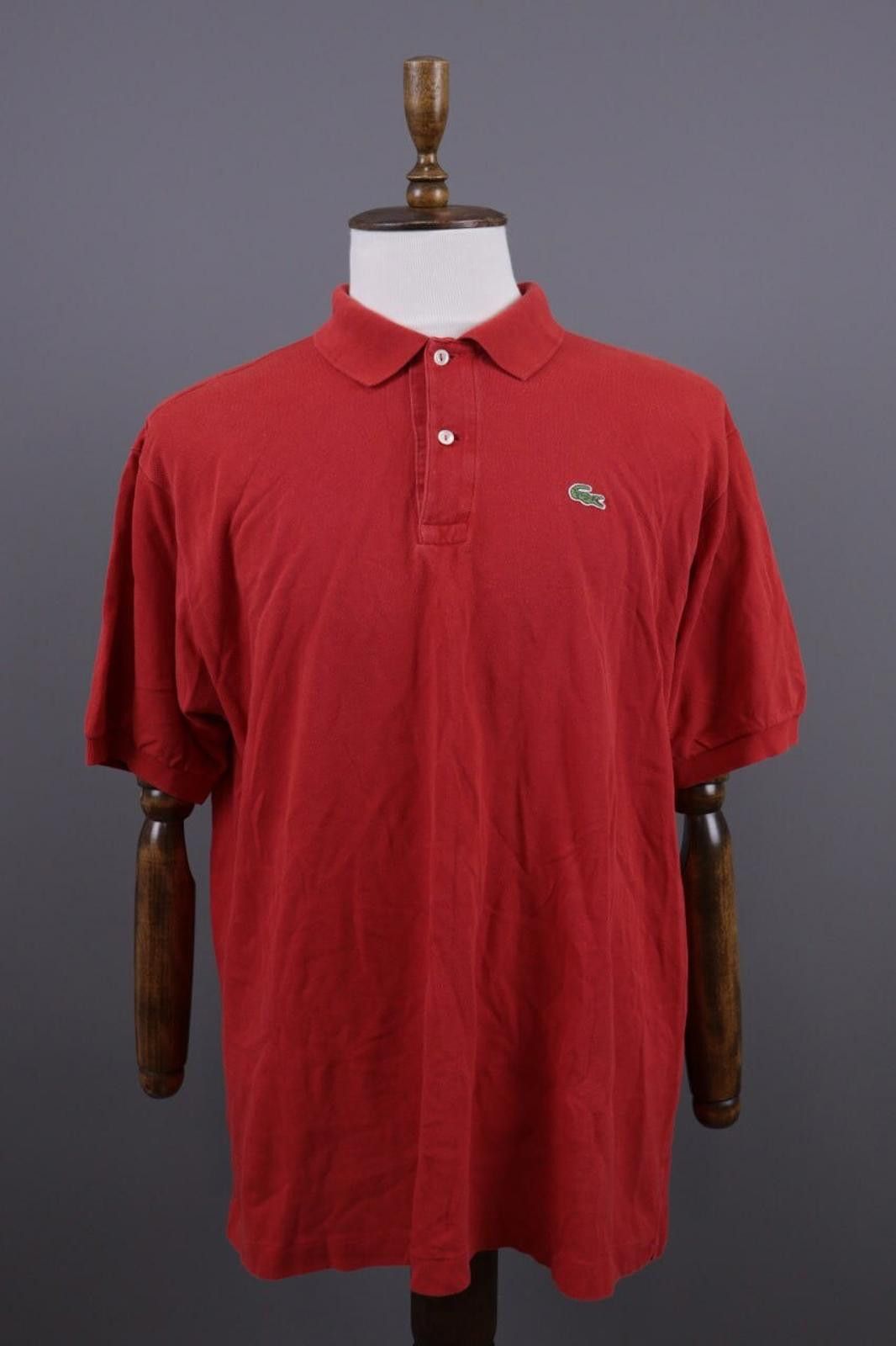 Lacoste Lacoste Red Summer Men Short Sleeve Polo Shirt Size 7 XXL Size US M / EU 48-50 / 2 - 1 Thumbnail