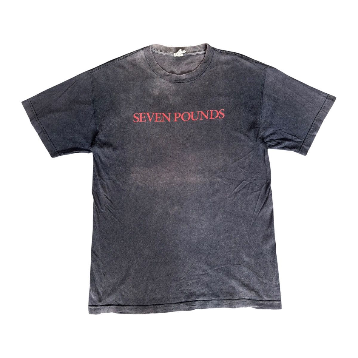 Vintage RARE Seven Pounds Film Will Smiths Tees Nice Faded Washed Size US M / EU 48-50 / 2 - 1 Thumbnail
