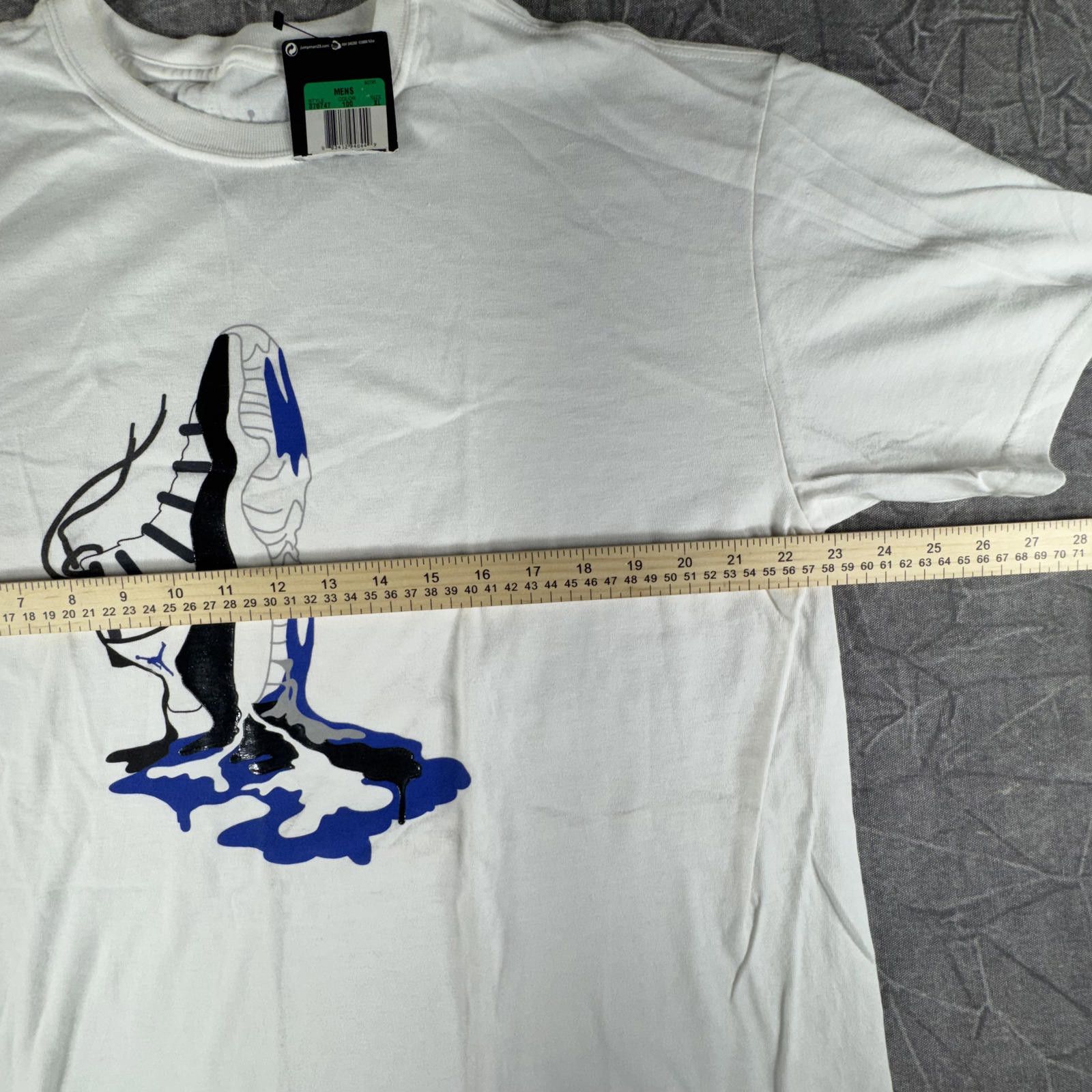 Jordan Brand Air Jordan Shirt Men's XL White 2011 Concord 2011 NEW Size US XL / EU 56 / 4 - 4 Thumbnail