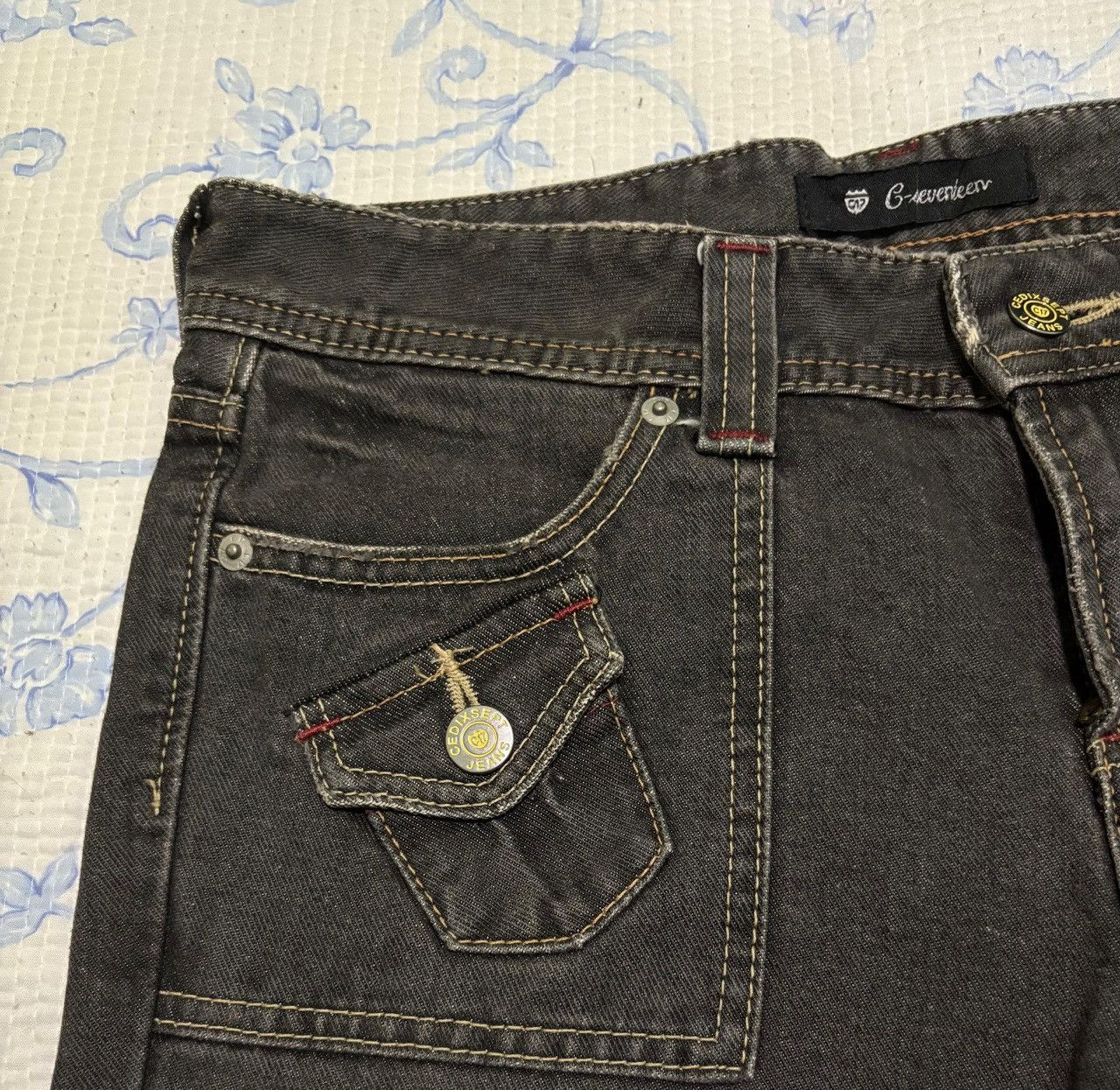 Other Cedixsept C17 Flared Denim Size US 30 / EU 46 - 16 Thumbnail