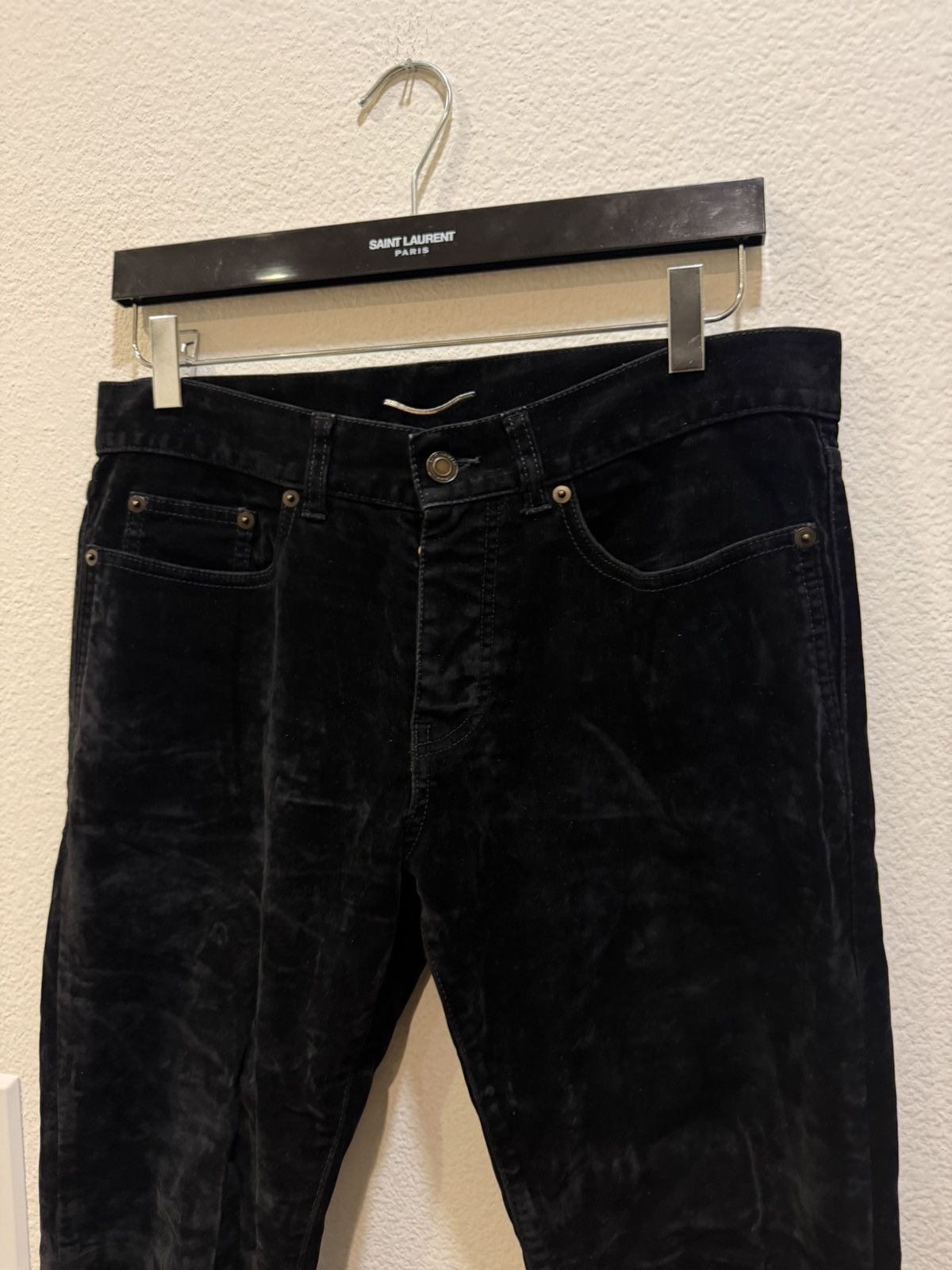 Saint Laurent Paris 2018 Velvet D17 Jeans 31 Size US 32 / EU 48 - 2 Thumbnail