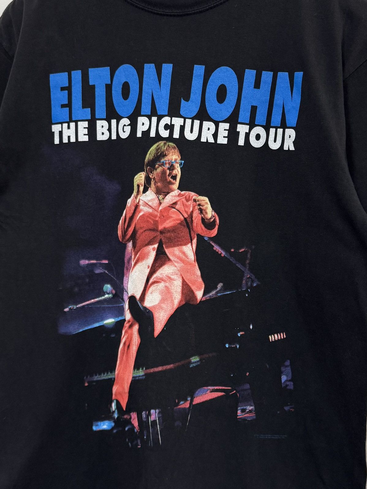 Band Tees Vintage Elton John The Big Picture Tour 1997 T-shirt Size US L / EU 52-54 / 3 - 2 Thumbnail