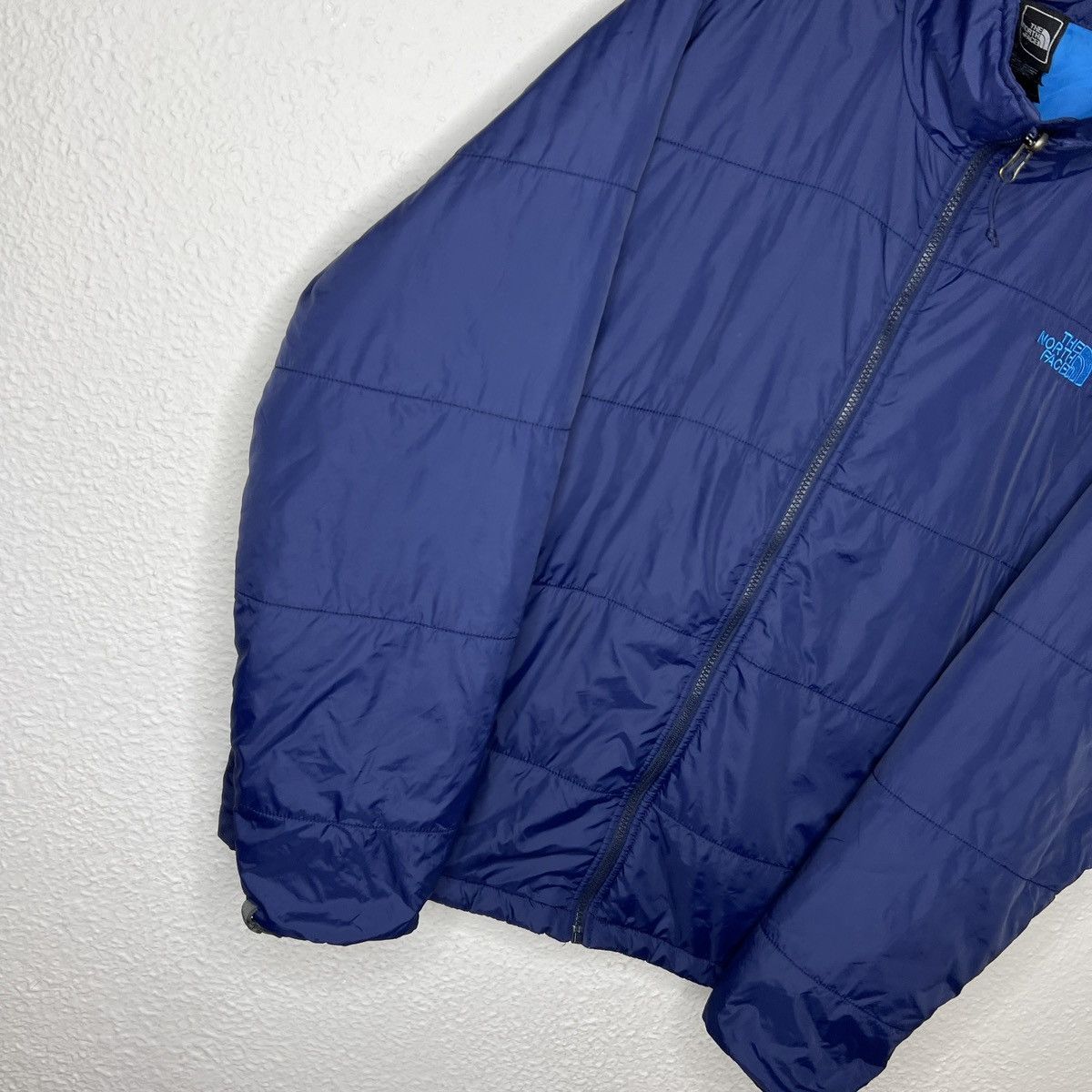 The North Face The North Face Puffer Light Jacket Navy Logo Size US XL / EU 56 / 4 - 2 Thumbnail