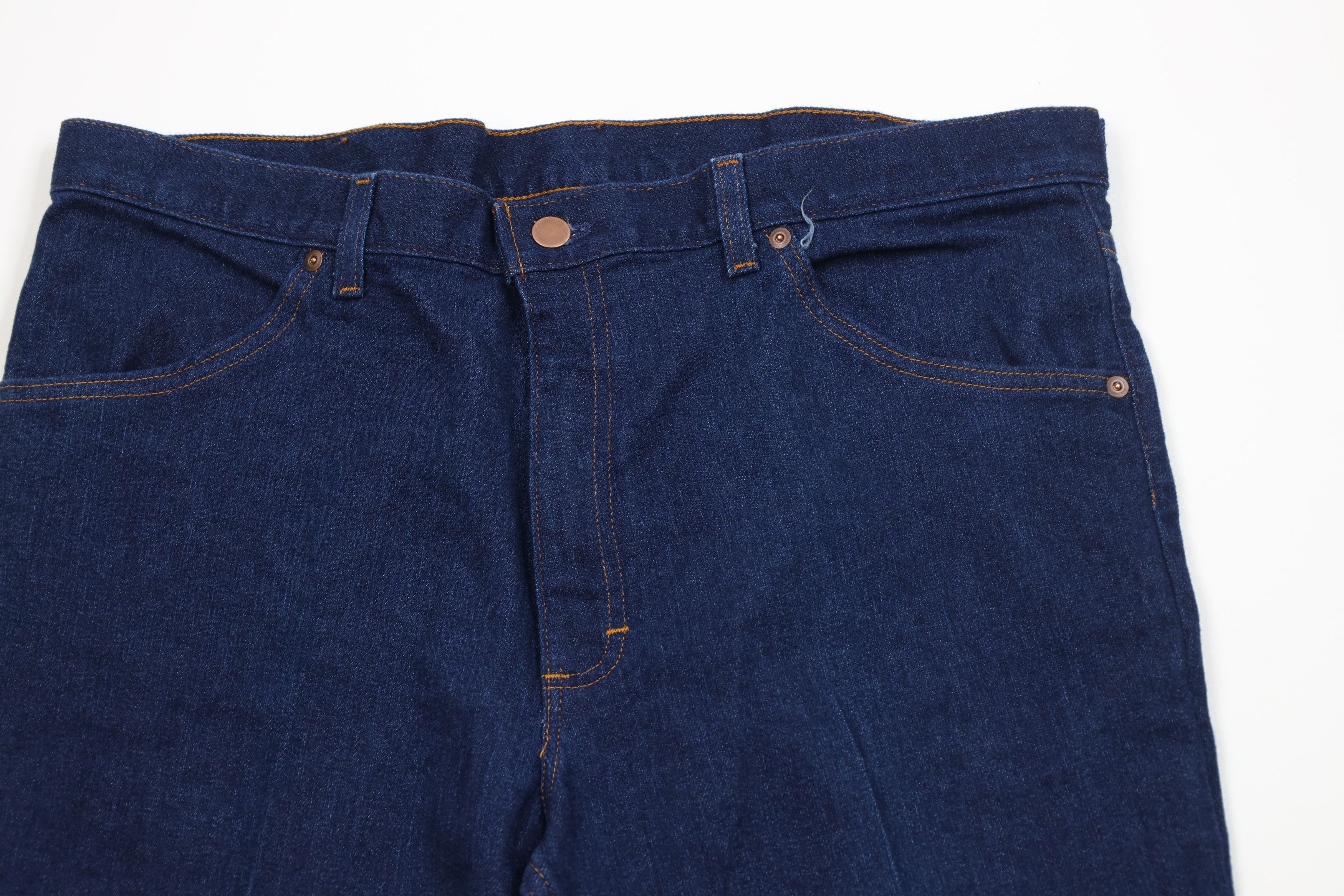 Vintage Vintage 90s Streetwear Stretch Flared Denim Jeans Blue Size US 36 / EU 52 - 2 Thumbnail