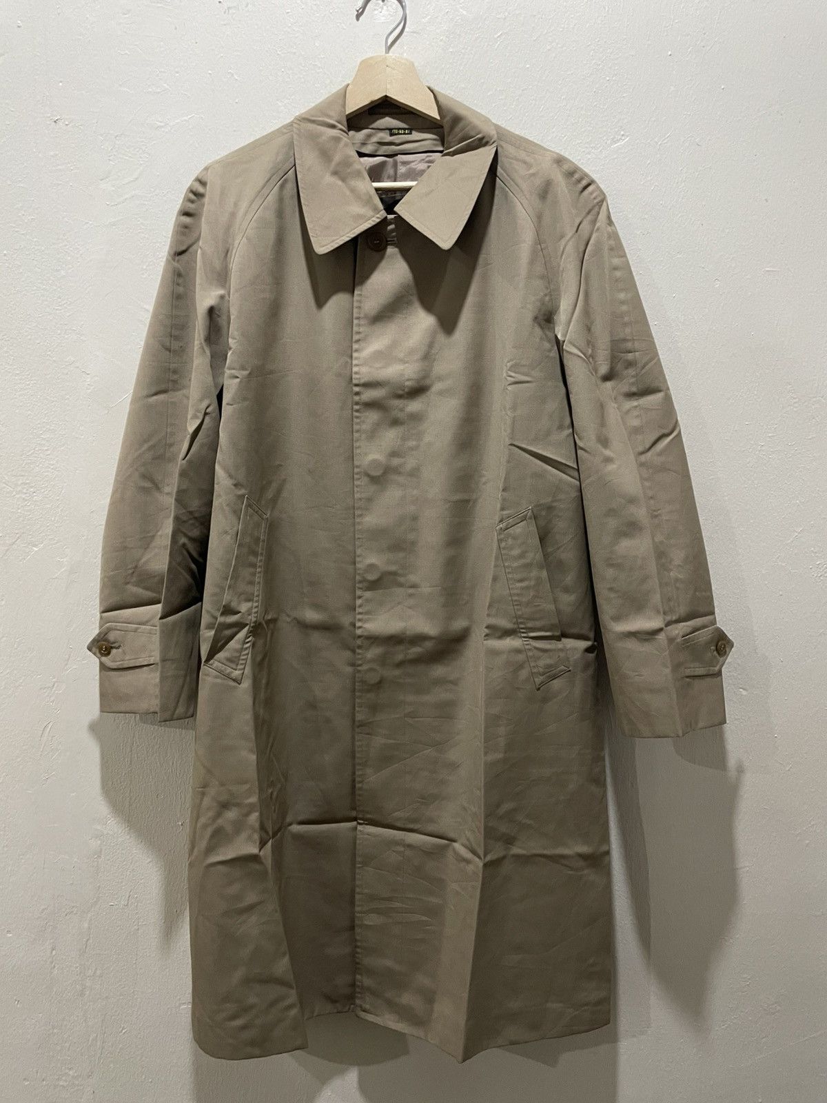 Sanyo Sanyo Japanese Fashion Homes Designer Long coat Menswear Size US L / EU 52-54 / 3 - 1 Thumbnail