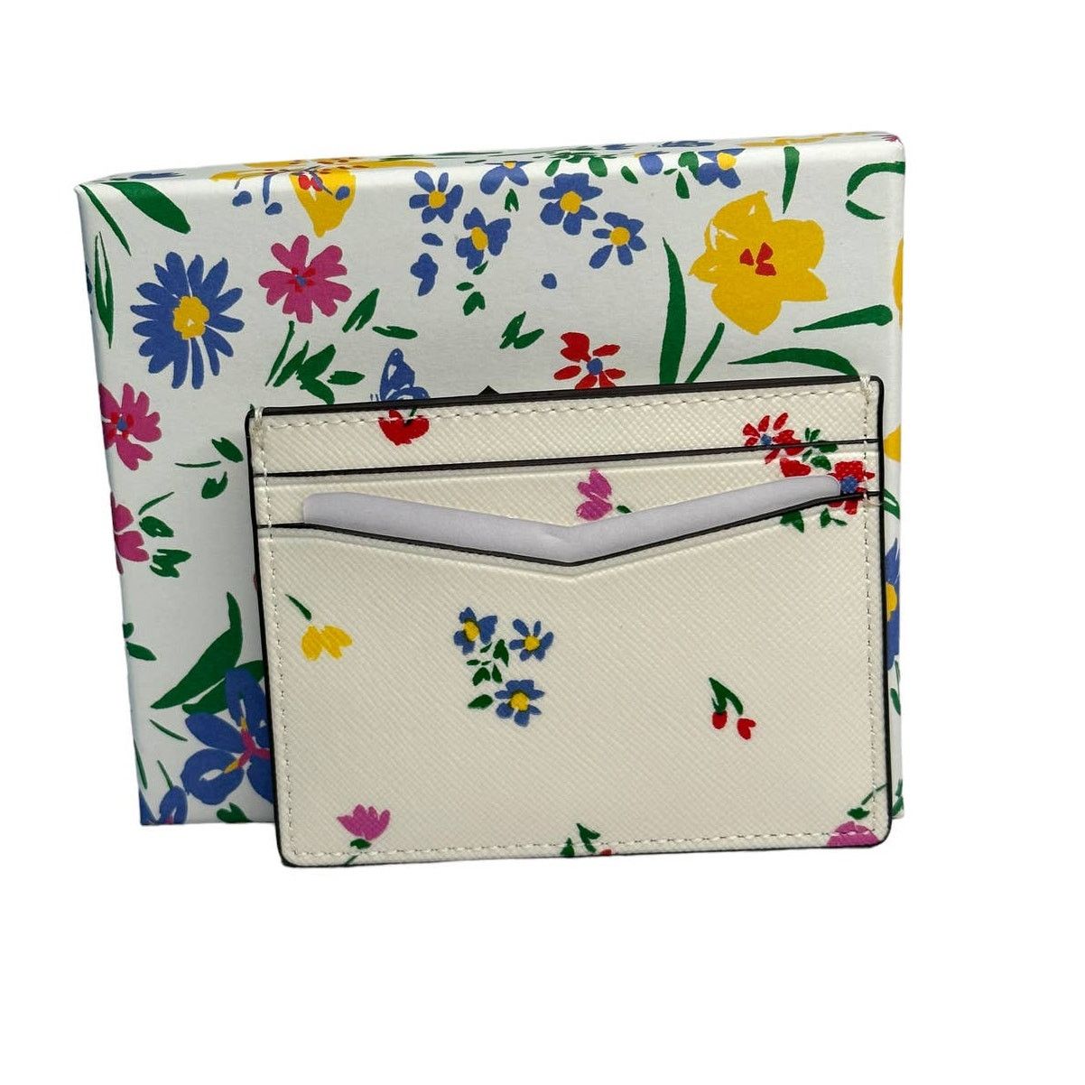 Kate Spade Kate Spade Staci Garden Bouquet Boxed Small Card Holder Size ONE SIZE - 2 Thumbnail