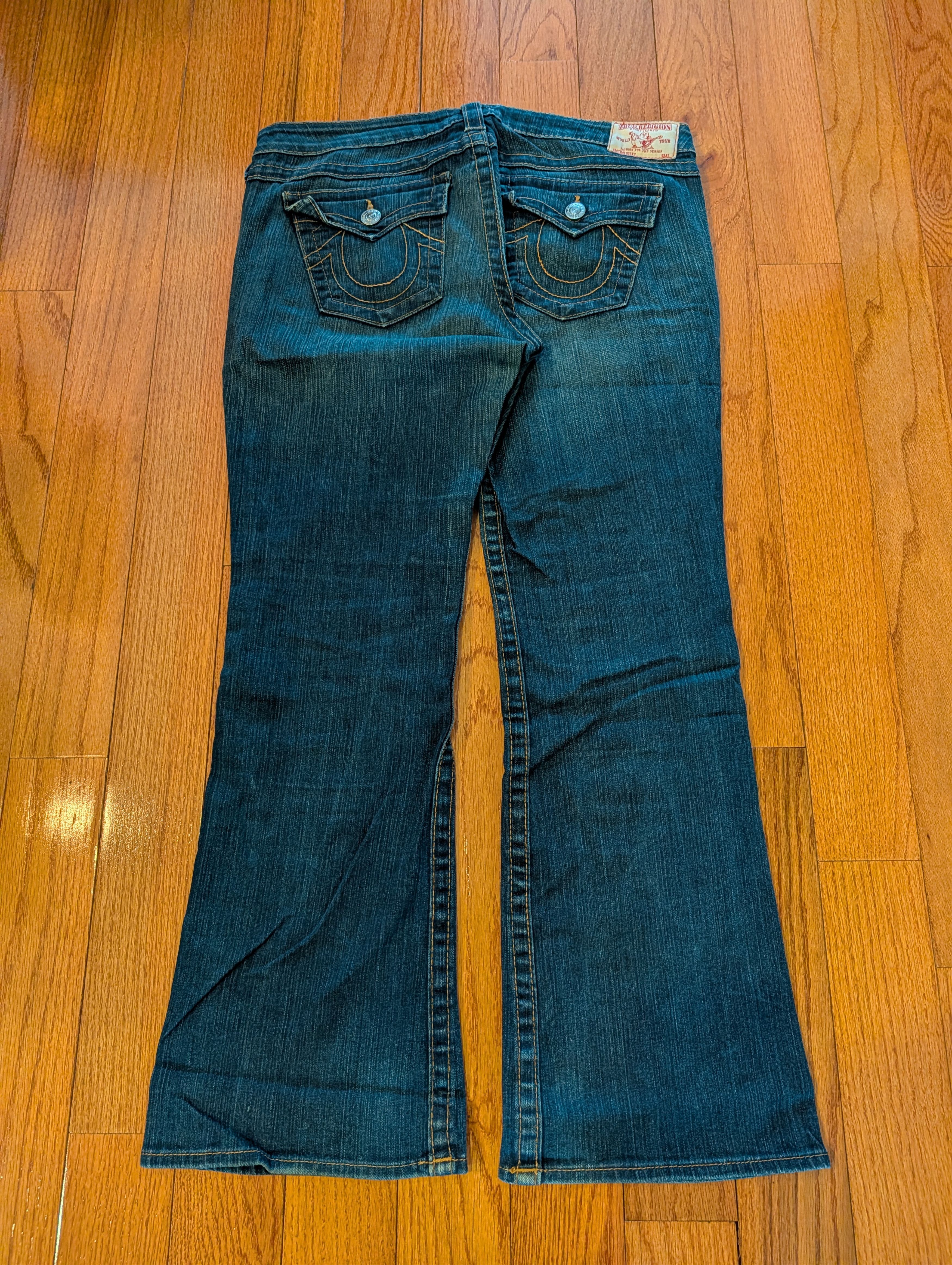 True Religion Becky Bootcut Blue Jeans Made USA Women’s 31