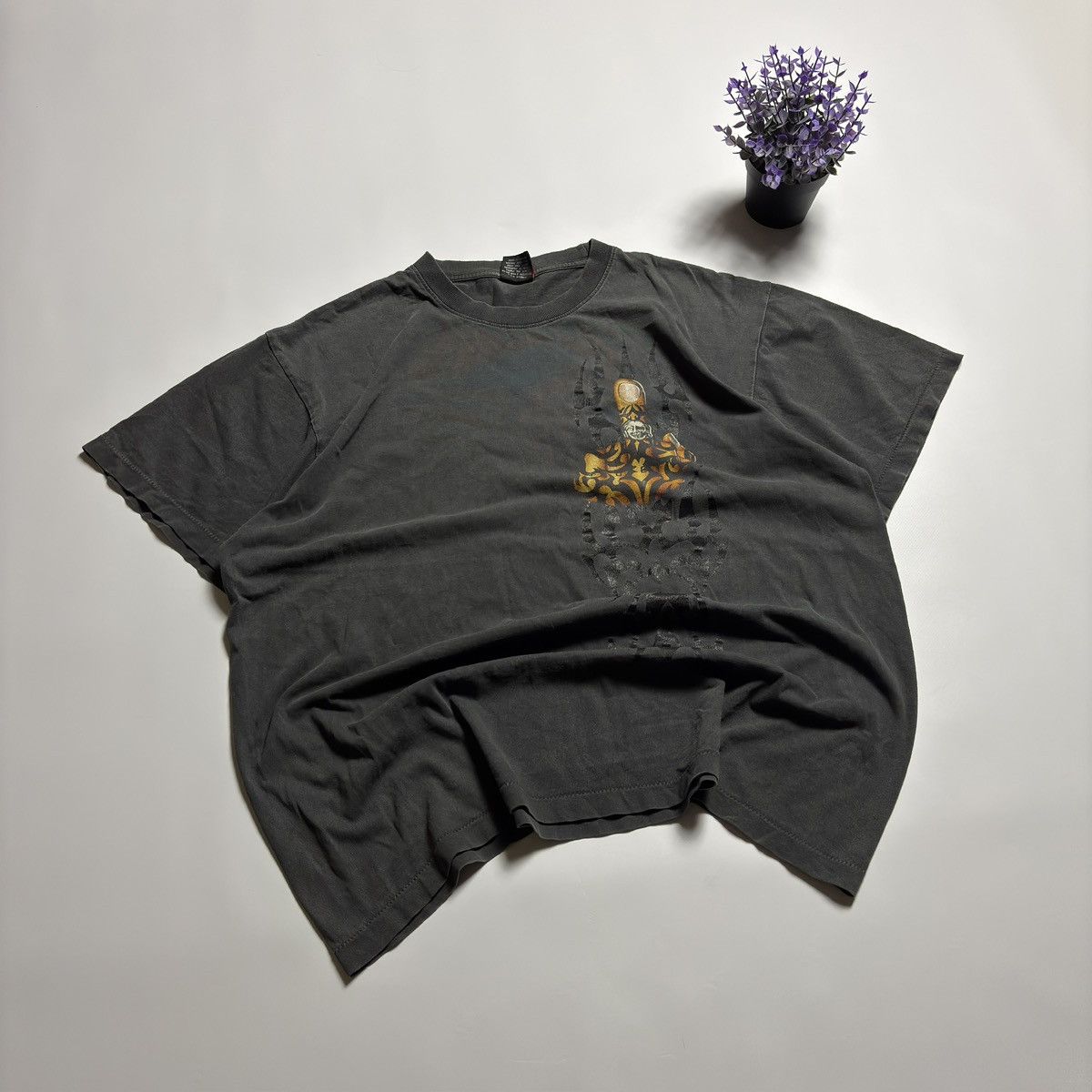 Other vintage faded y2k fuck t-shirt streetwear rap usa Size US XL / EU 56 / 4 - 1 Thumbnail