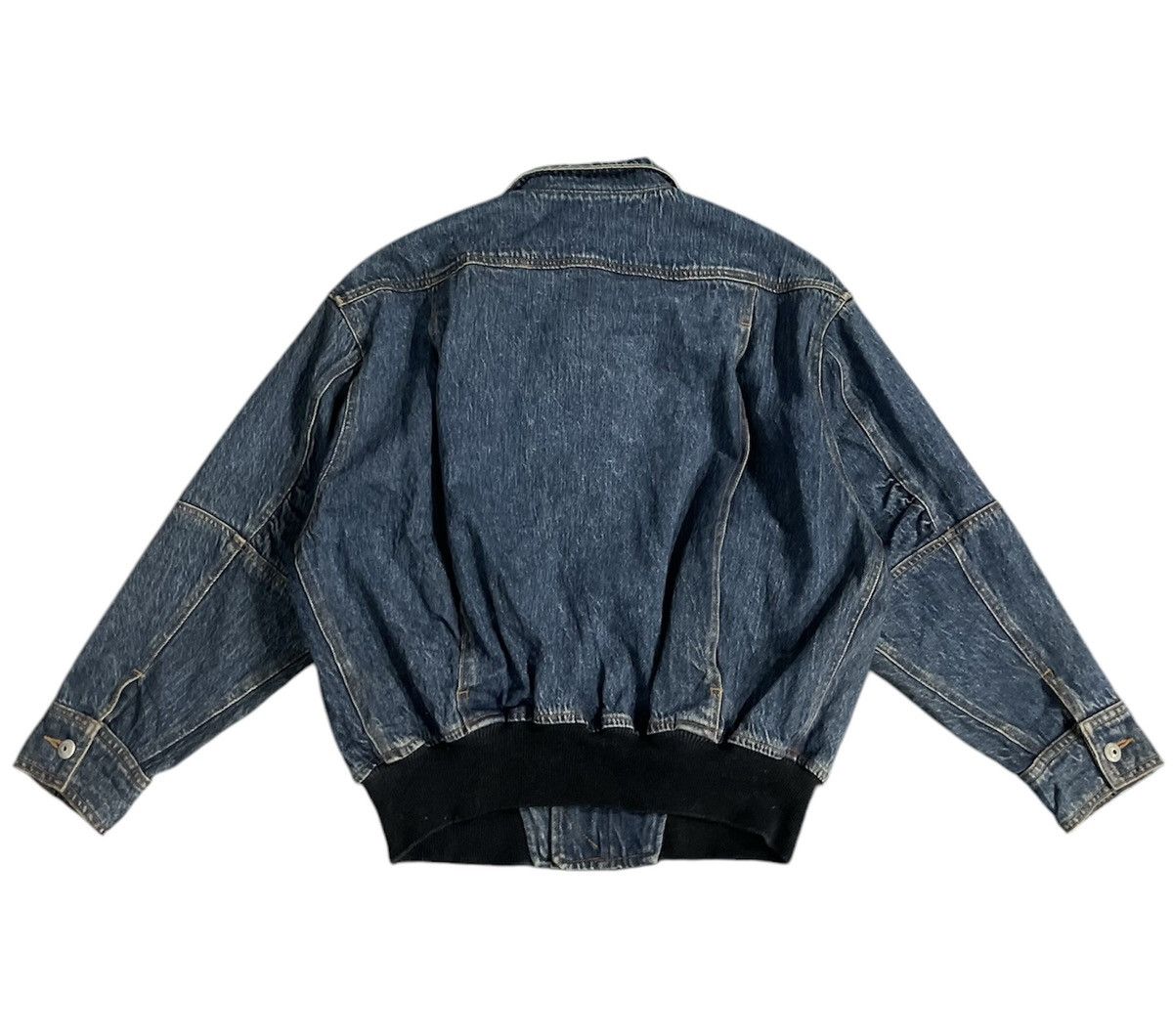 【新発売】 × Brand Japanese Kensho Bomber Denim Abe Kensho Vintage Abe ジャケット・アウター