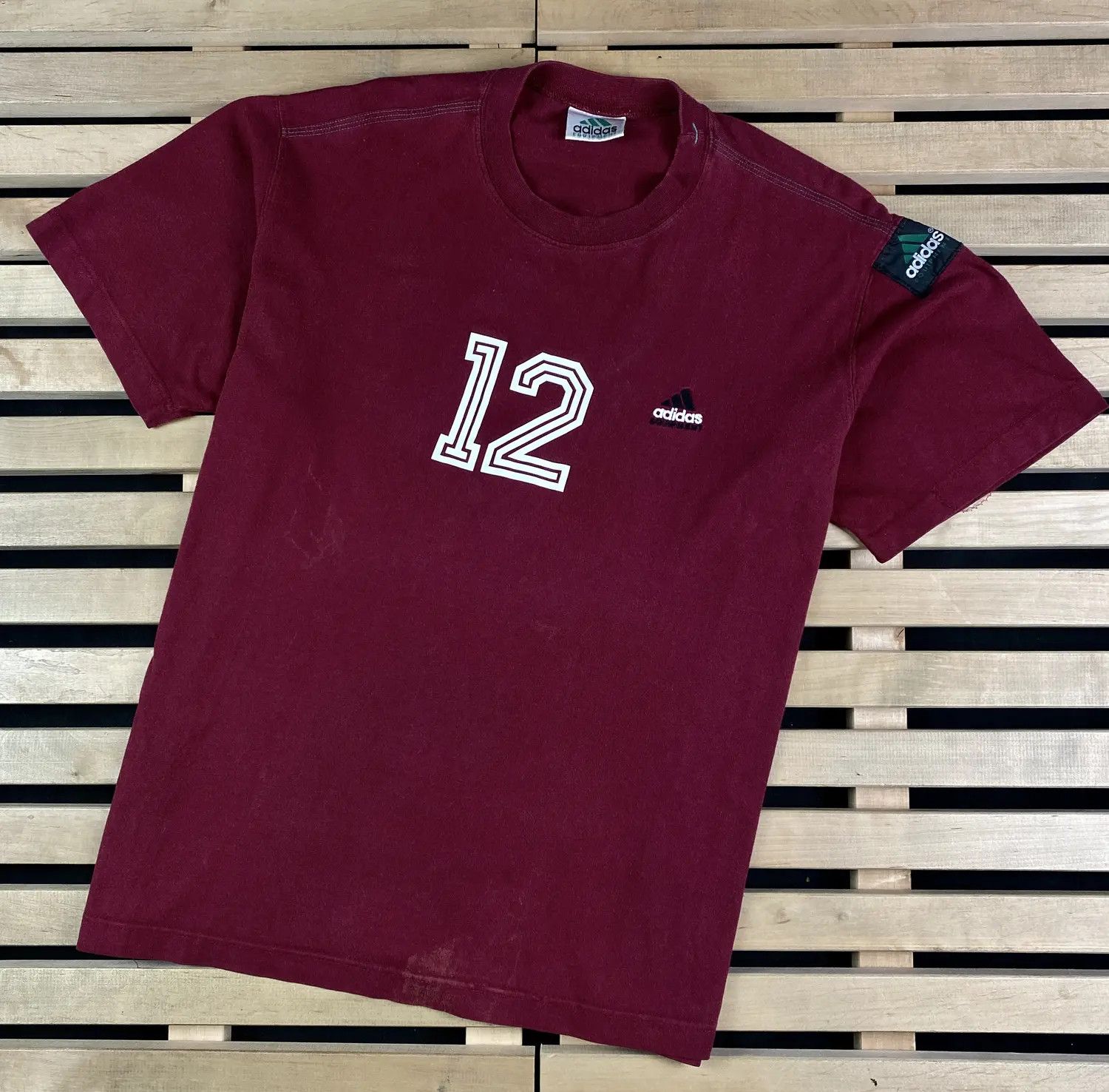 Mens T Shirt Adidas Equipment Vintage Size M