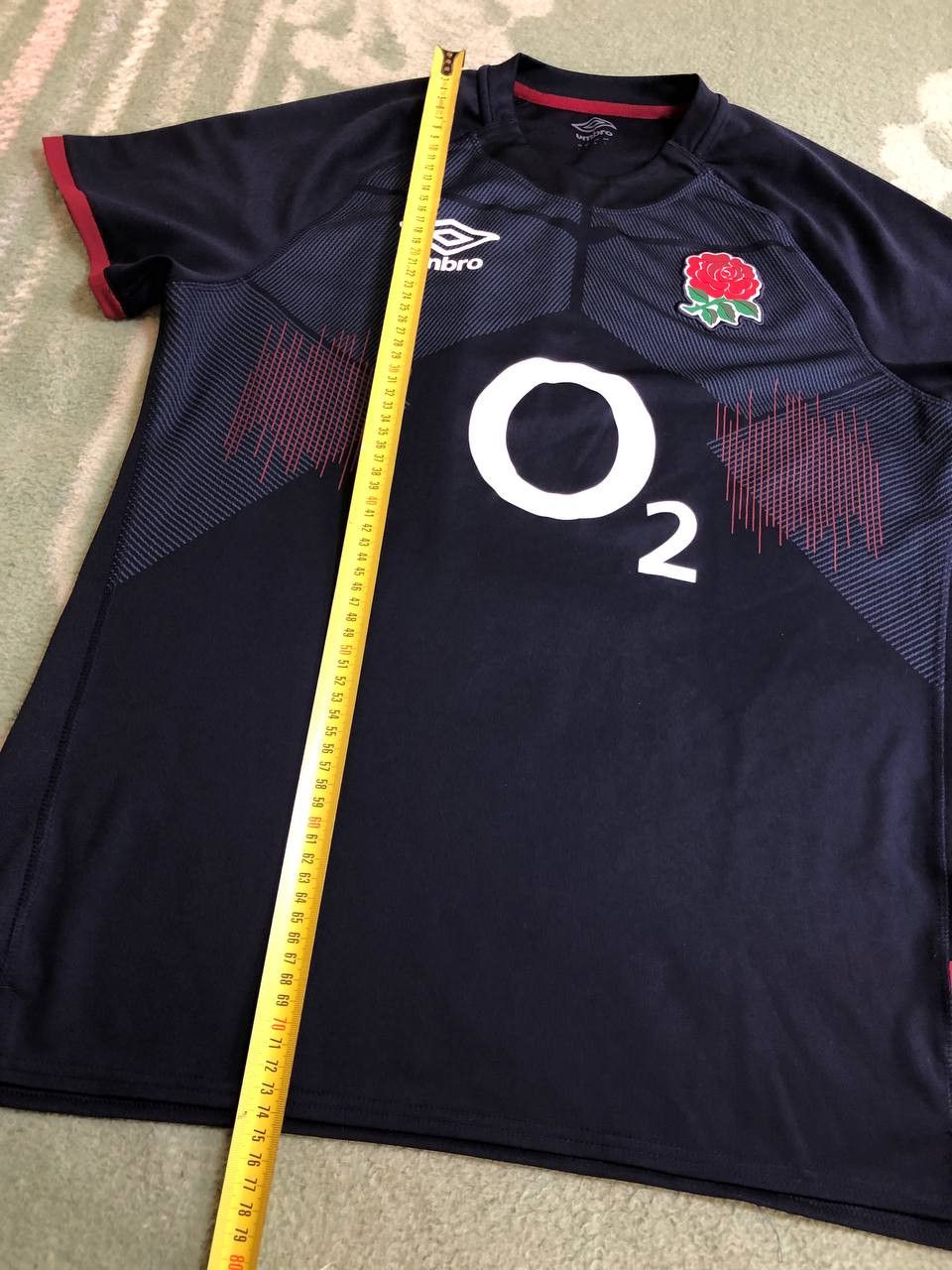 Umbro UMBRO RUGBY UNION ENGLAND 2020/2021 AWAY SHIRT JERSEY Size US L / EU 52-54 / 3 - 8 Thumbnail
