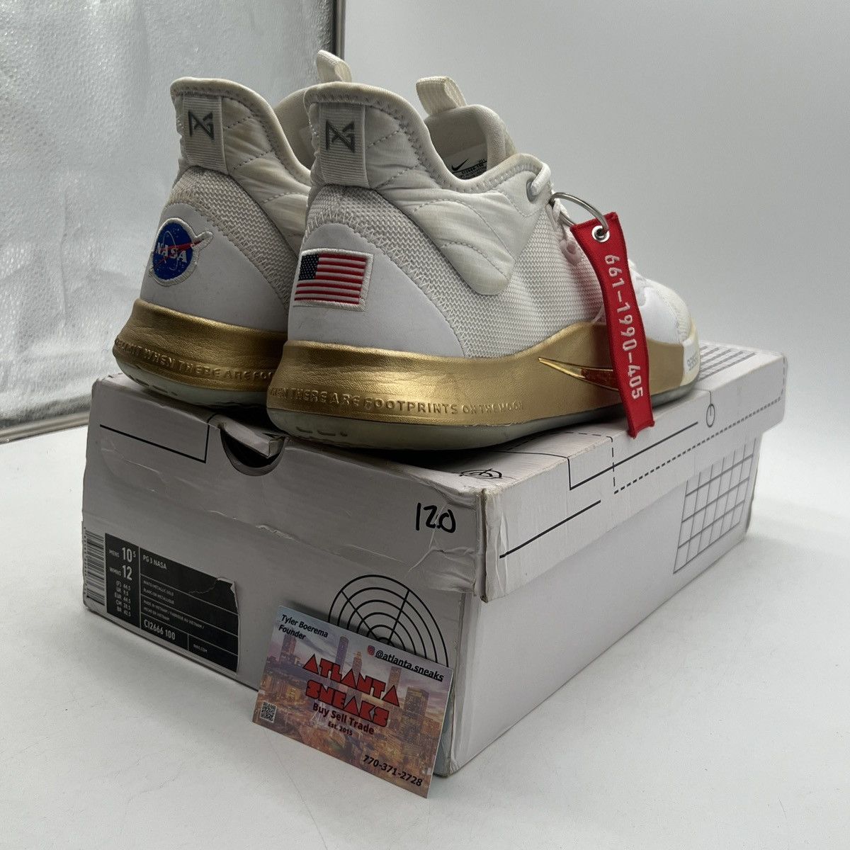 Nike NASA x pg 3 Apollo missions Size US 10.5 / EU 43-44 - 5 Thumbnail