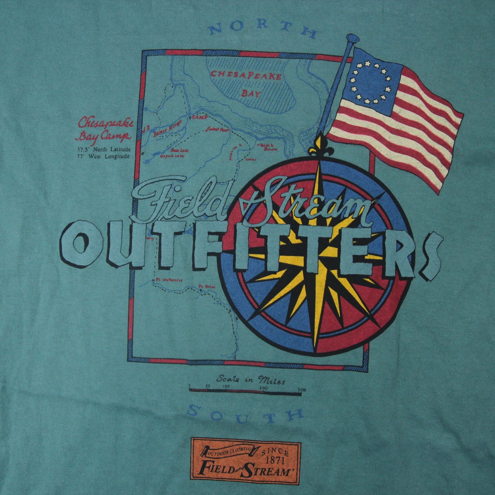 Field & Stream × Vintage Vintage Field & Stream Outfitters Graphic T Shirt Size US L / EU 52-54 / 3 - 3 Thumbnail