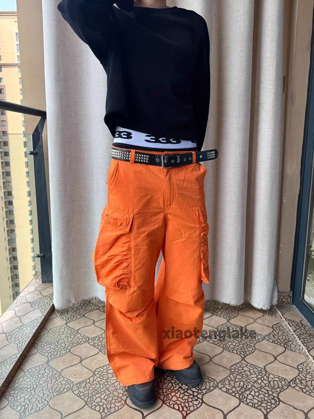 Designer × Japanese Brand × Vintage Utility military loose baggy unisex outdoor cargo pants Size US 36 / EU 52 - 5 Thumbnail