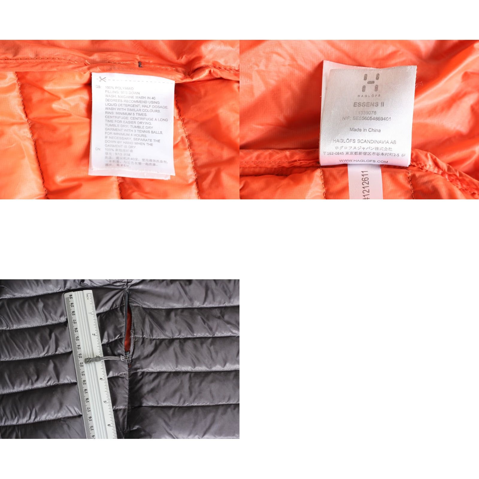 Vintage Haglöfs ESSENS II Down Jacket Women L PERTEX QUANTUM MJ6370 Grey Quilted Down Jacket Women L Grey 90s; Modern; Travel Mens/Womens Size L / US 10 / IT 46 - 8 Thumbnail