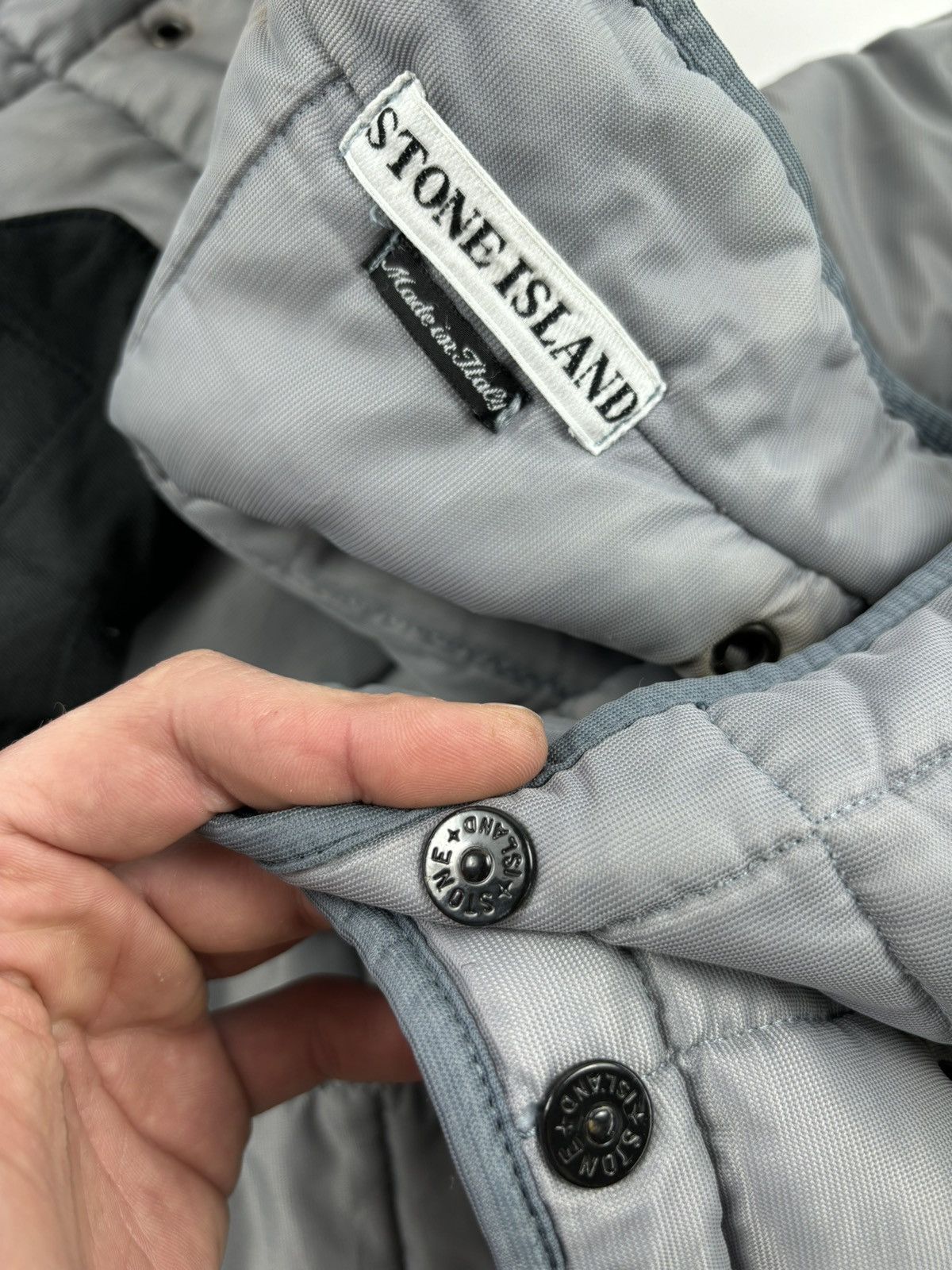 Massimo Osti STONE ISLAND Italy Army Dutch Rope Bomber Liner Coat Jacket Size US XL / EU 56 / 4 - 16 Thumbnail