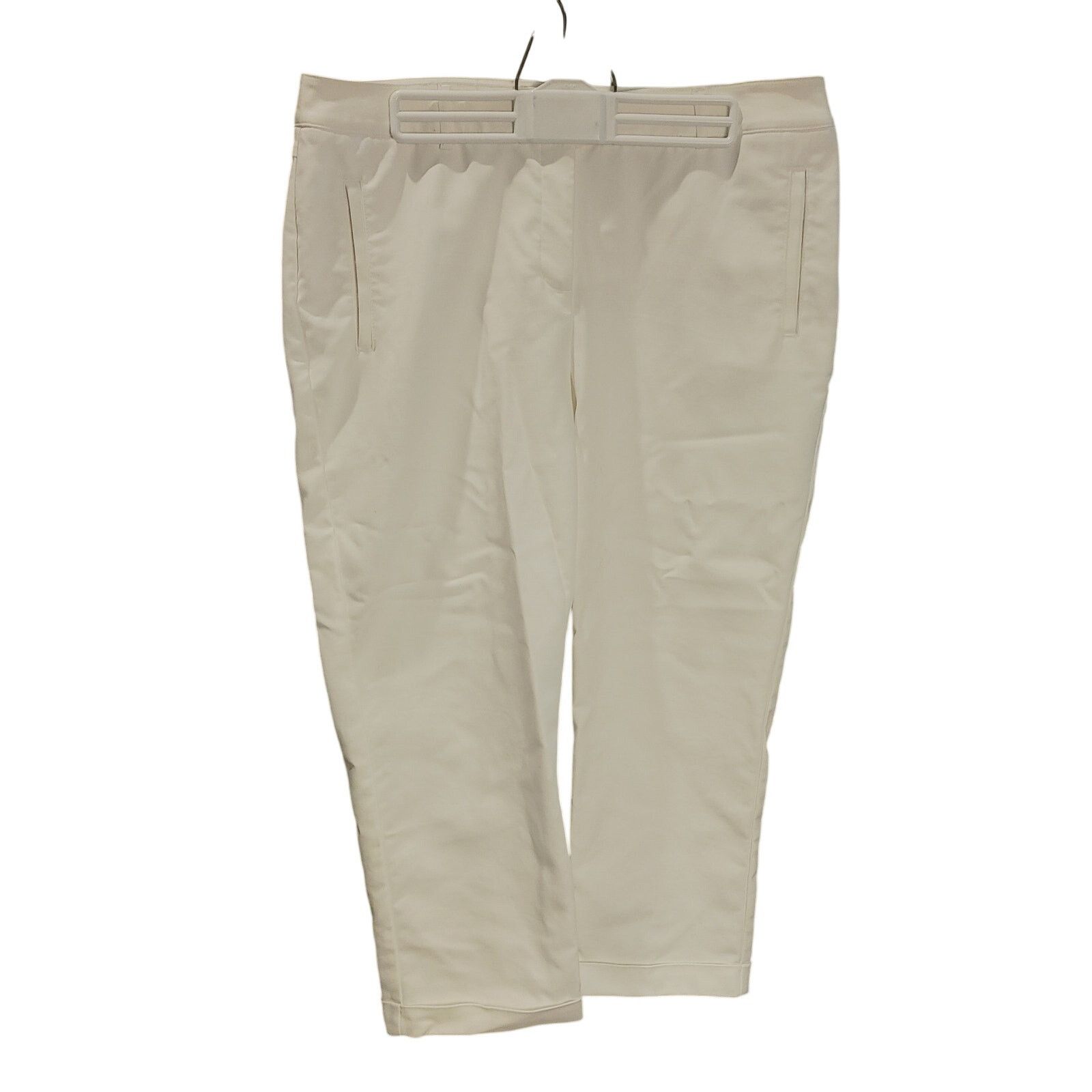 Other Chico's So Slimming Women's 2 White Denim Capri Pants Size 26" / US 2 / IT 38 - 1 Thumbnail