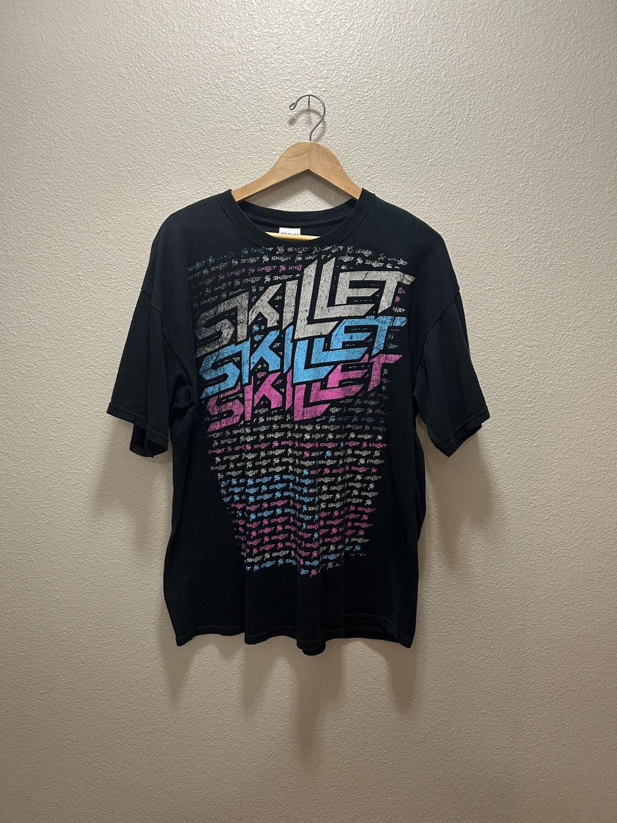 Vintage Vintage Skillet Graphic T-Shirt Size US XL / EU 56 / 4 - 1 Thumbnail