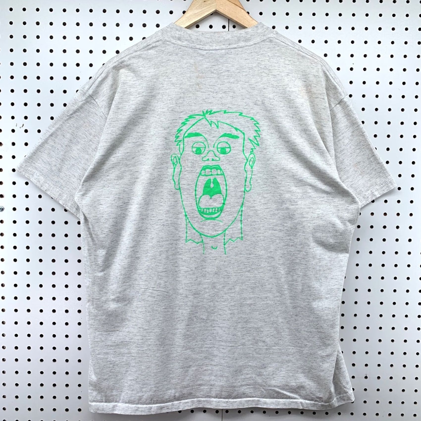 Vintage VINTAGE 90s Concord Singer Shirt Mens XL Gray Single Stitch Oneita USA Size US XL / EU 56 / 4 - 2 Thumbnail