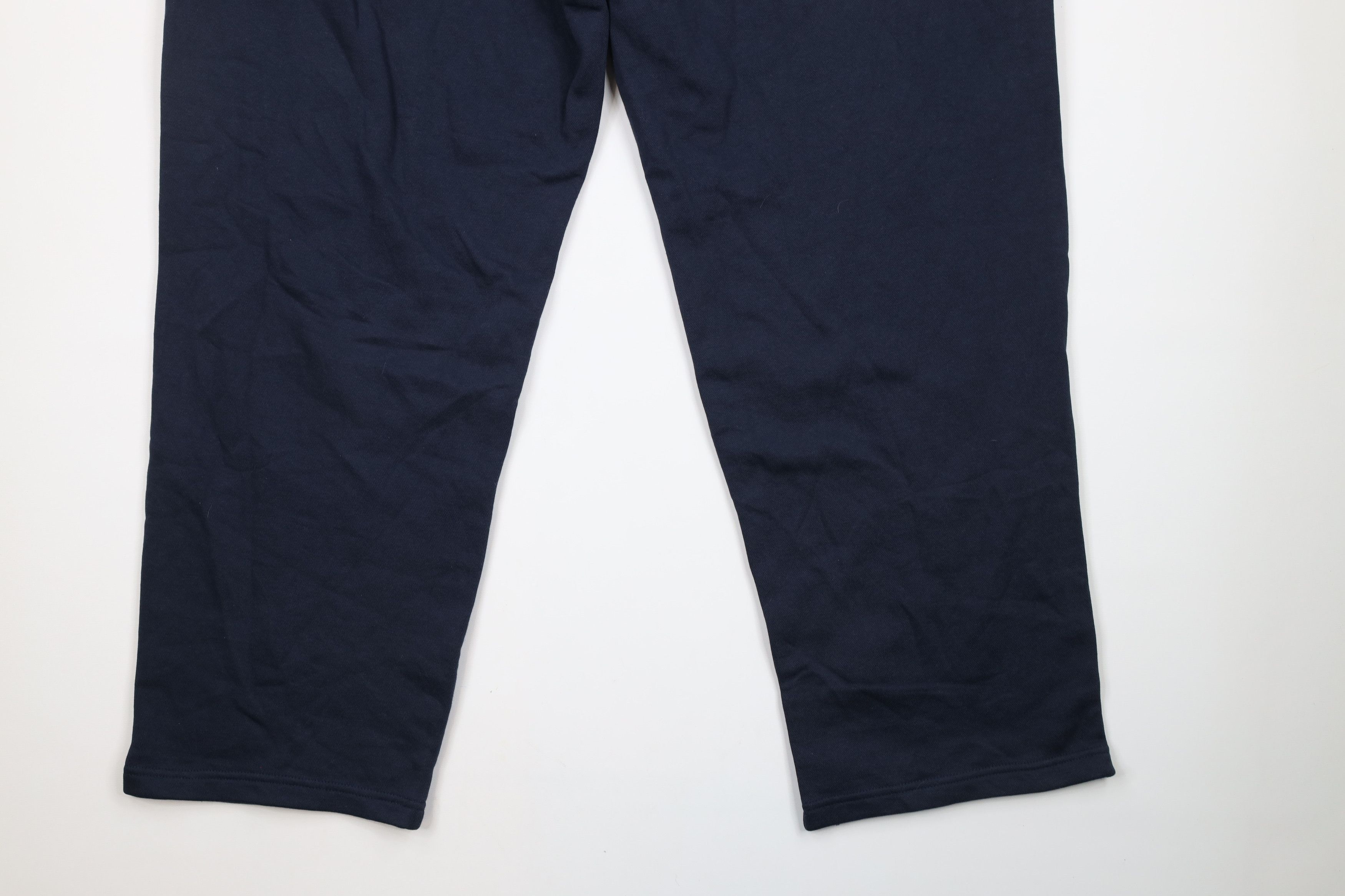 Nike × Vintage Vintage Nike Scott Mini Swoosh Wide Leg Sweatpants Blue Size US 40 / EU 56 - 11 Thumbnail