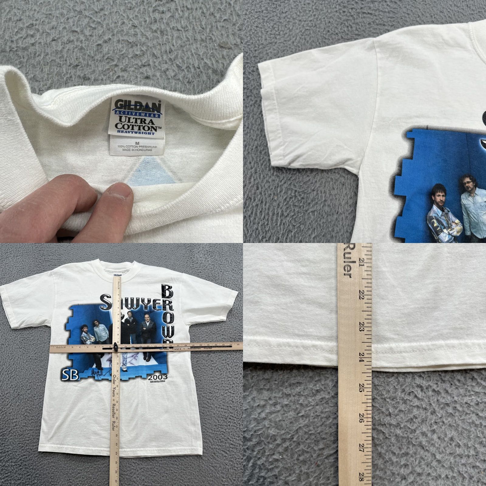 Vintage 2003 Summer Tour Signed Shirt By Sawyer Brown Band Nice Size Medium Shirt Mens M Brown Band 2003 Summer Tour Signed Shirt Sawyer Brown Mens M Brown Size US M / EU 48-50 / 2 - 8 Thumbnail