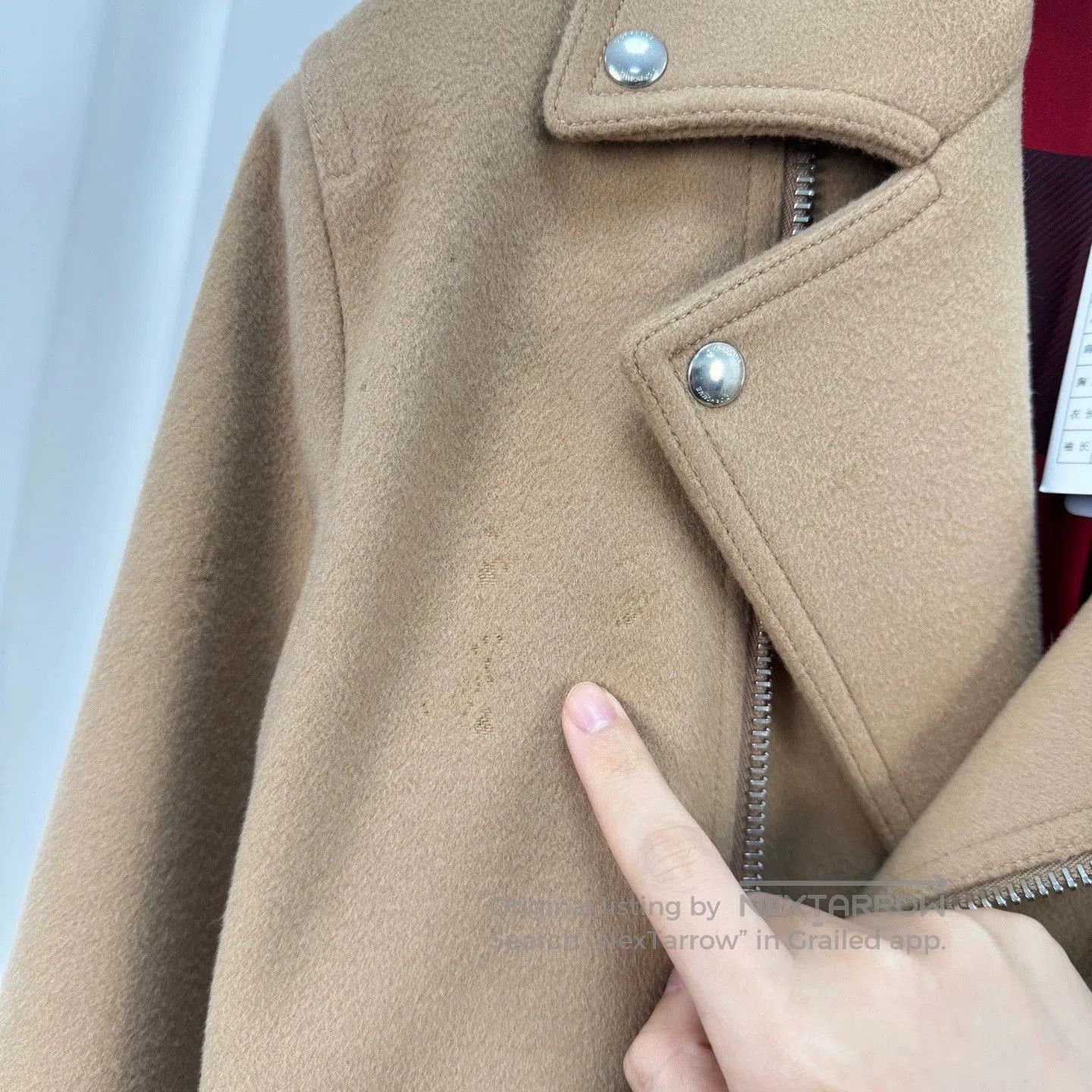 Dior Dior Camel Wool Multi-Zip Coat. Size US M / EU 48-50 / 2 - 5 Thumbnail