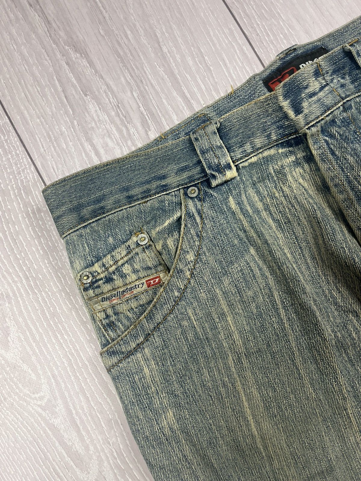 Diesel × Vintage Vintage Y2K Diesel Faded Pants Jeans Size US 33 - 6 Thumbnail