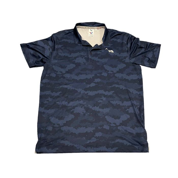 Puma camouflage best sale golf shirt